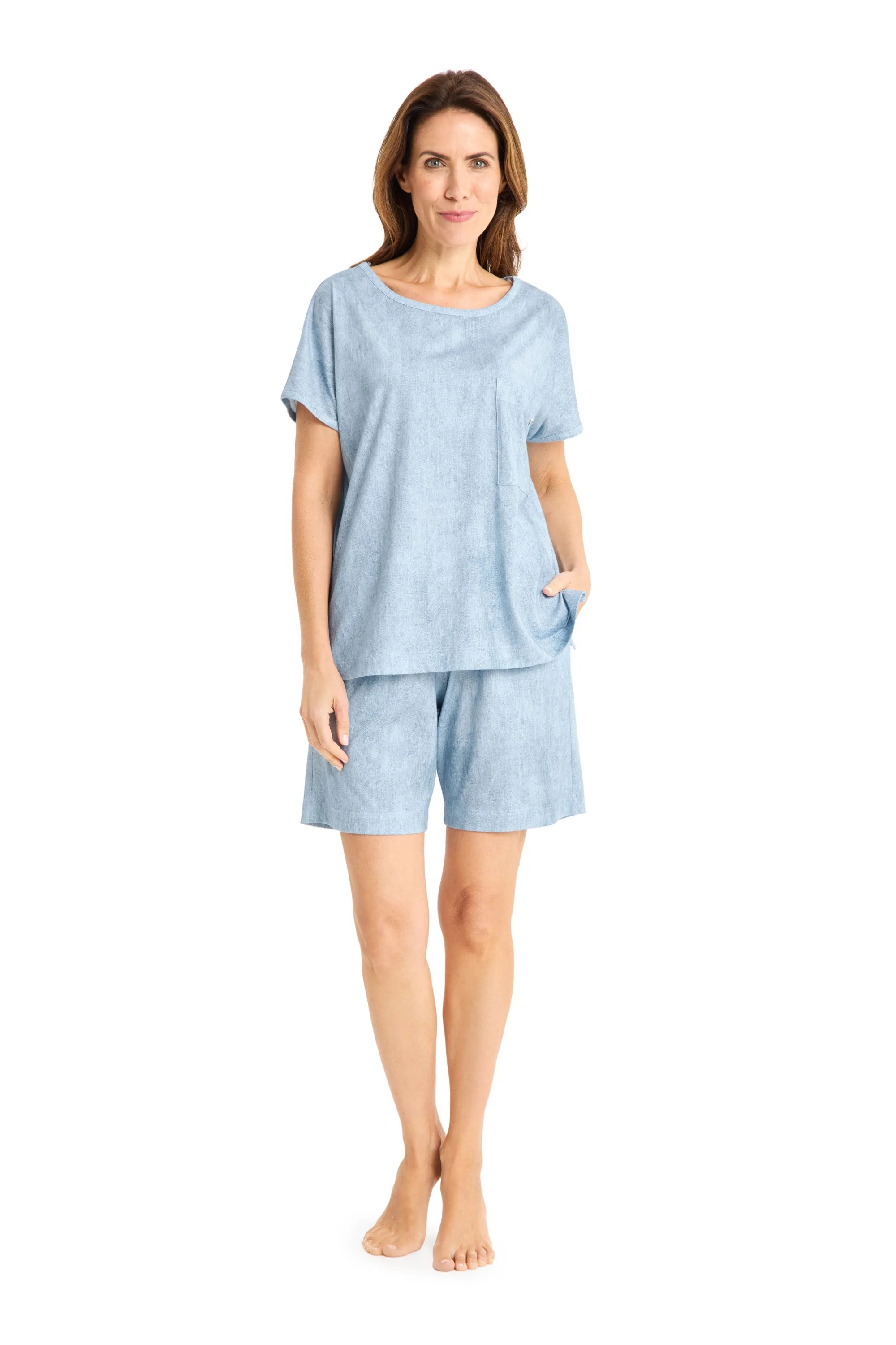 T-Shirt aus Modalmix - Image 4
