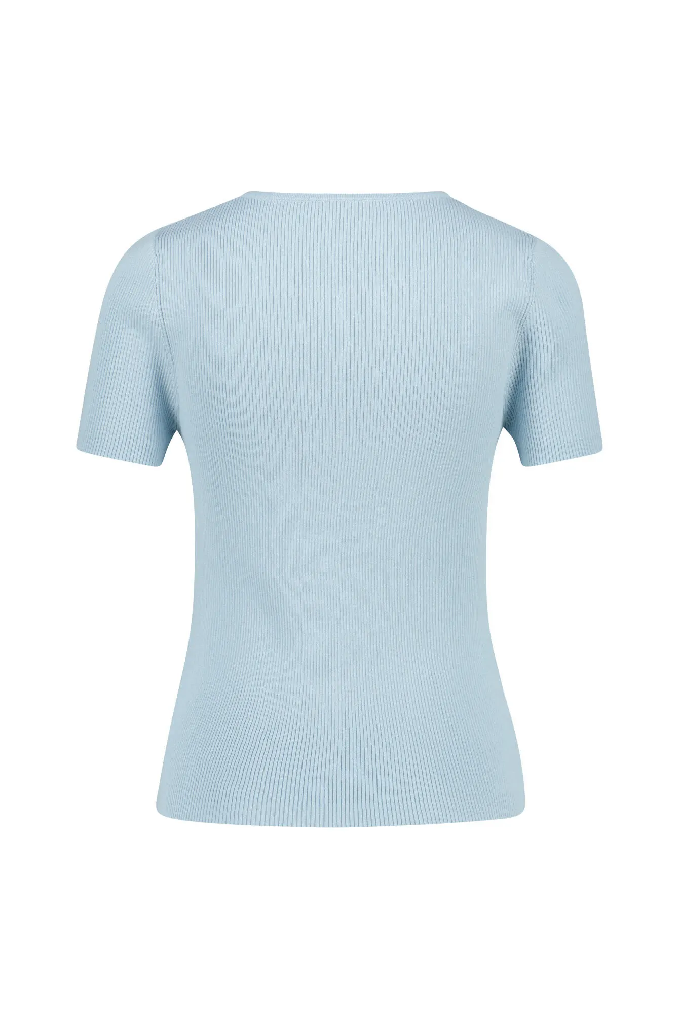 T-Shirt aus Rippstrick - Image 2