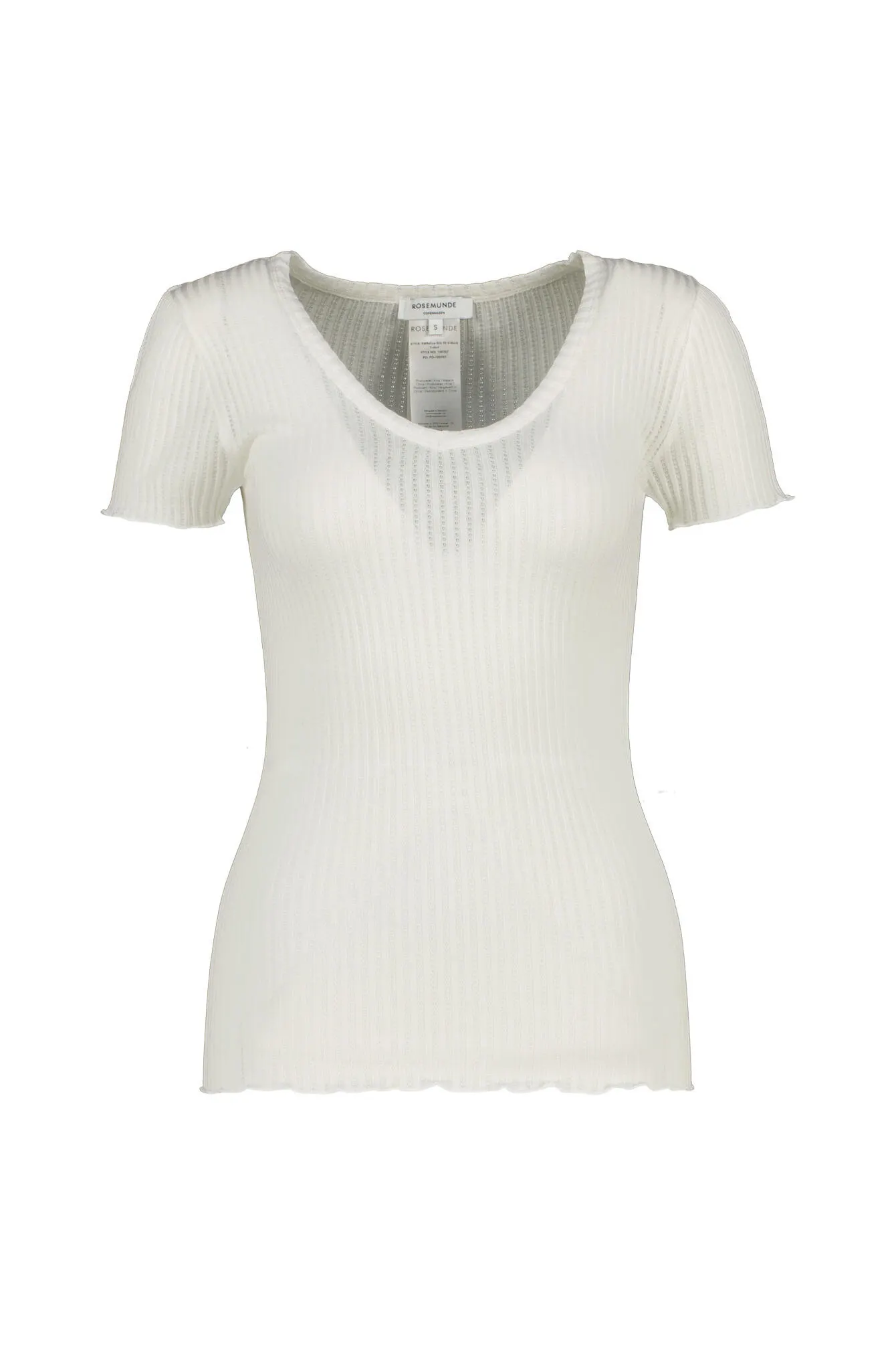 T-Shirt aus Seide-, Baumwollmix - Image 2
