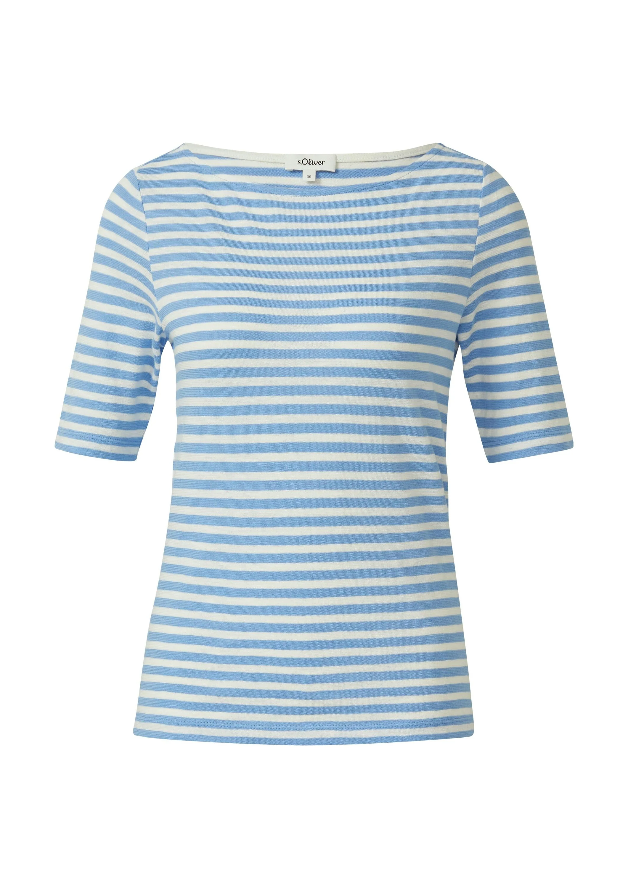 T-Shirt aus Slim Fit Baumwolle