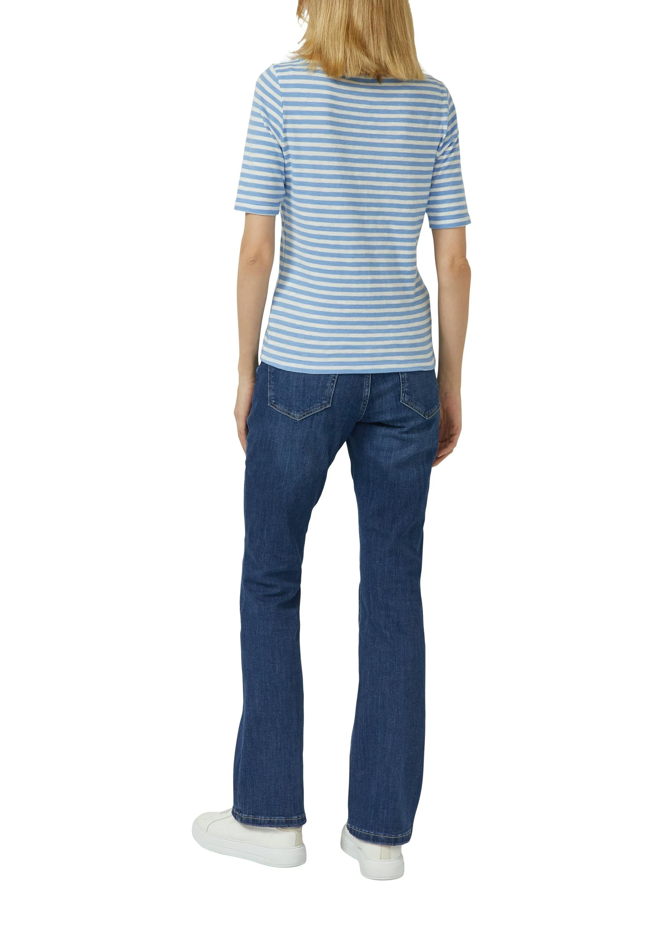 T-Shirt aus Slim Fit Baumwolle - Image 3