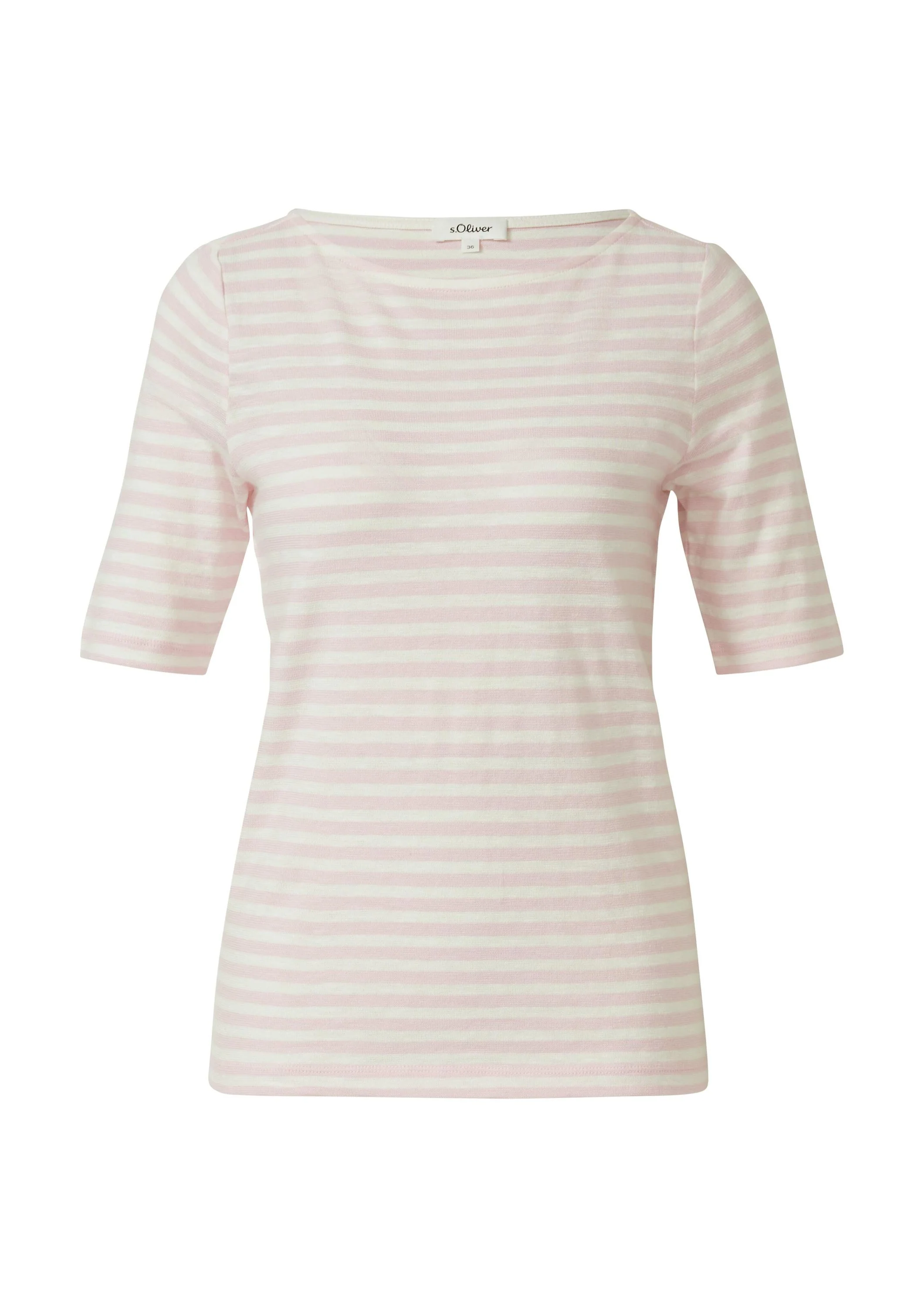 T-Shirt aus Slim Fit Baumwolle