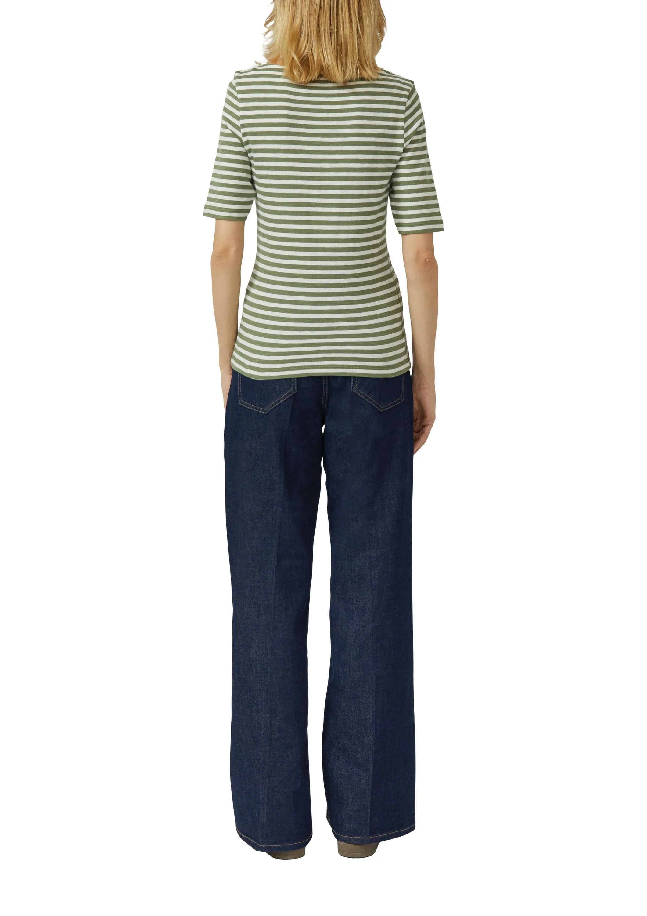 T-Shirt aus Slim Fit Baumwolle - Image 3