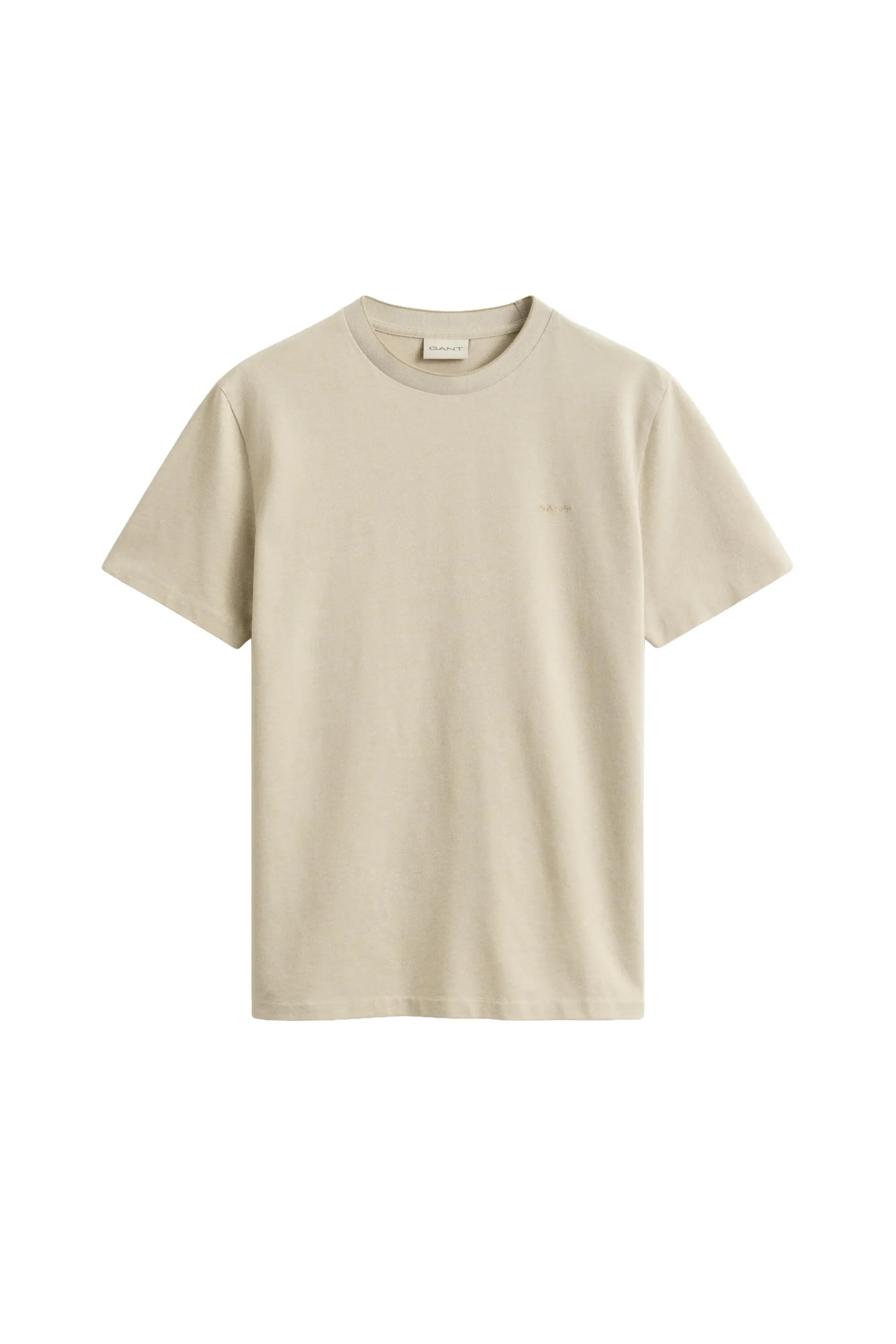 T-Shirt aus Two-Toned Piqué
