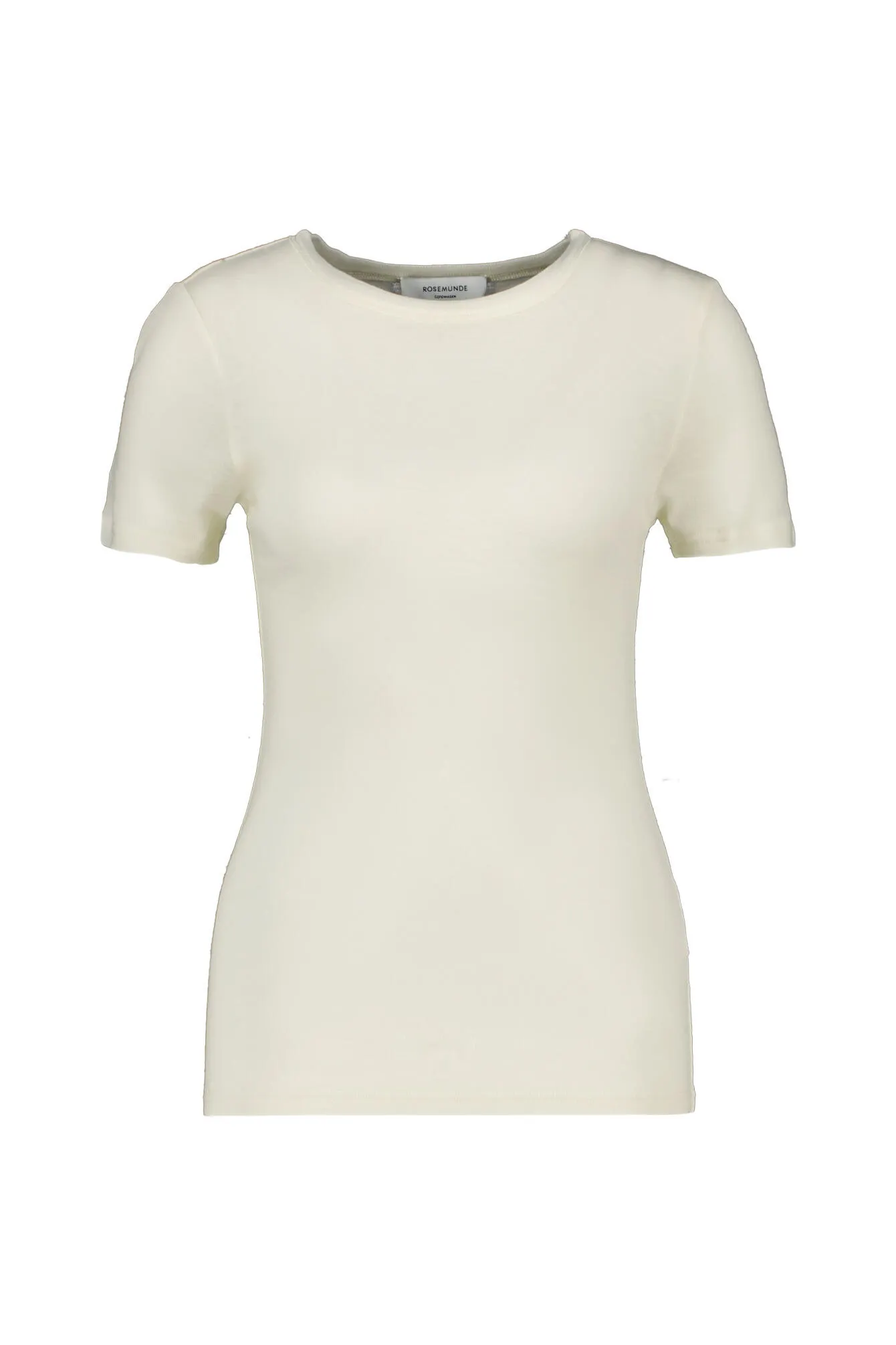 T-Shirt aus Woll-, Kaschmirmix