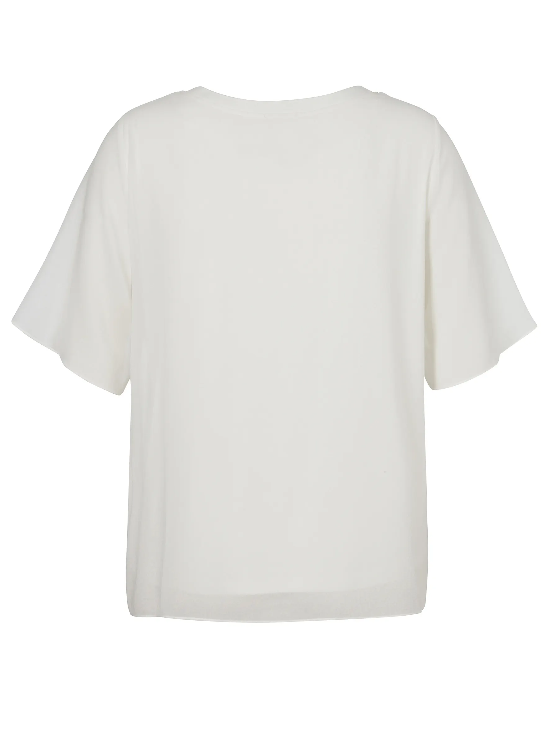 T-Shirt-Bluse mit Mesh-Layer - Image 2