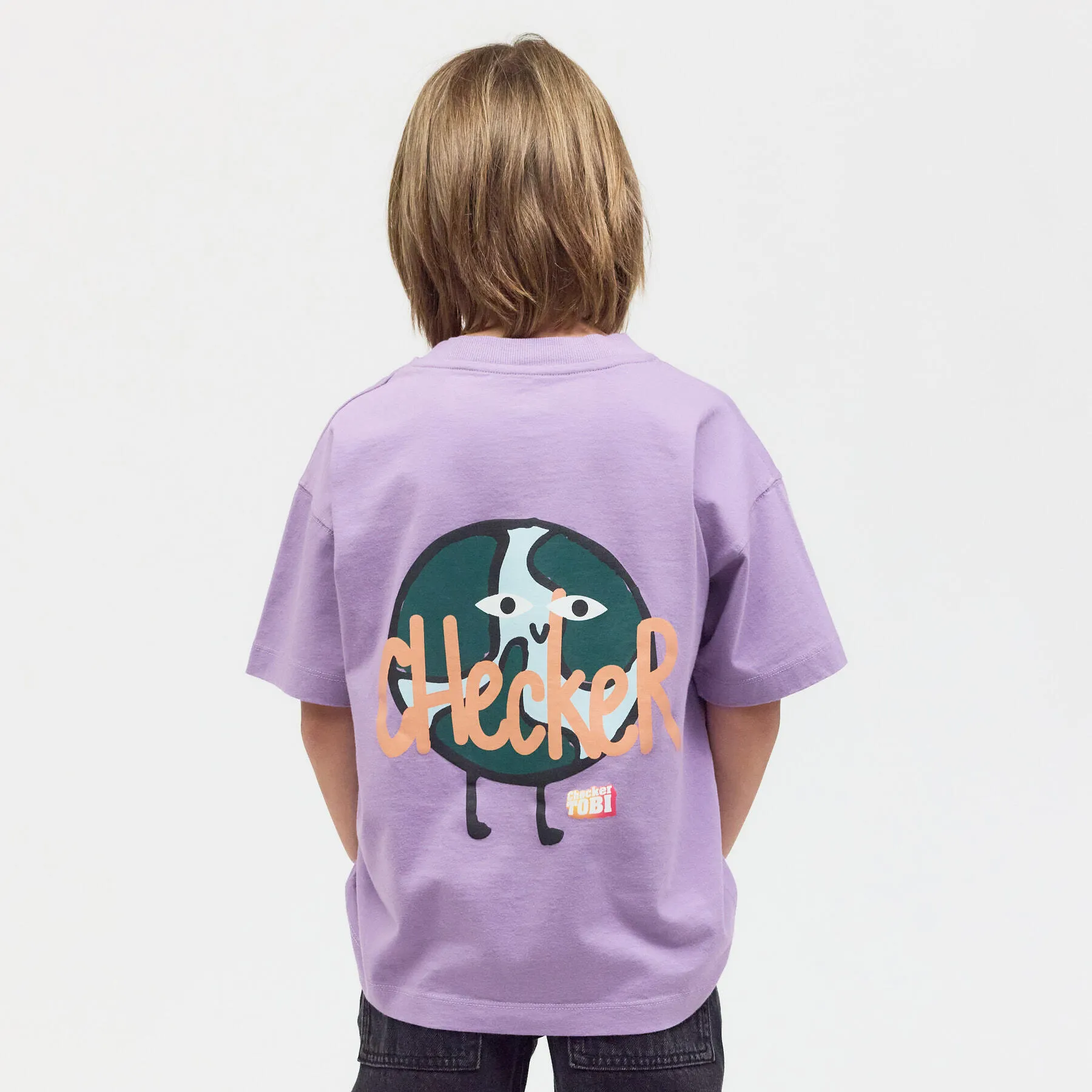 T-Shirt CHECKER TOBI Relaxed Fit - Image 3