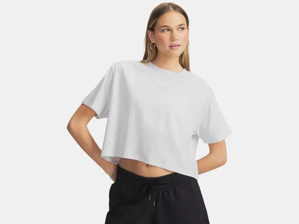 T-Shirt cropped aus Baumwollmix - Image 2