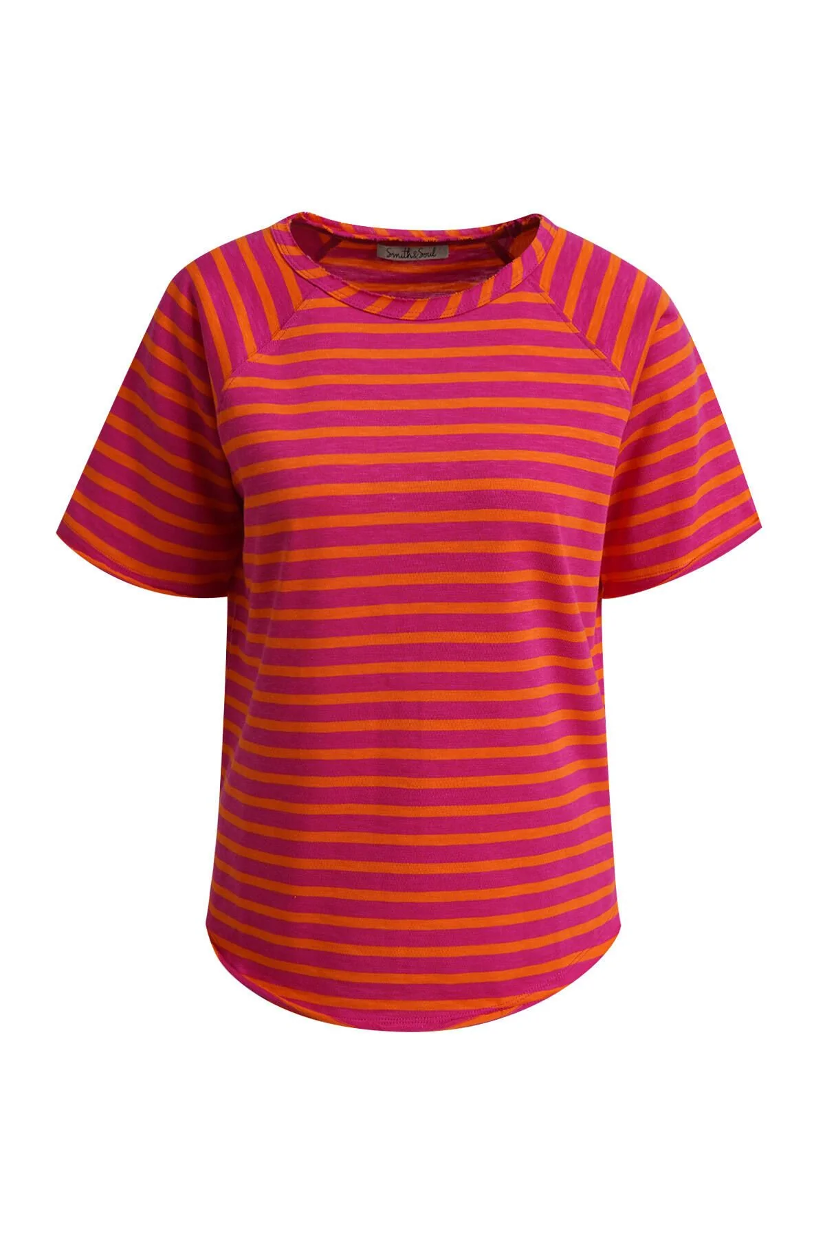 T-Shirt gestreift aus Baumwolle - Image 2