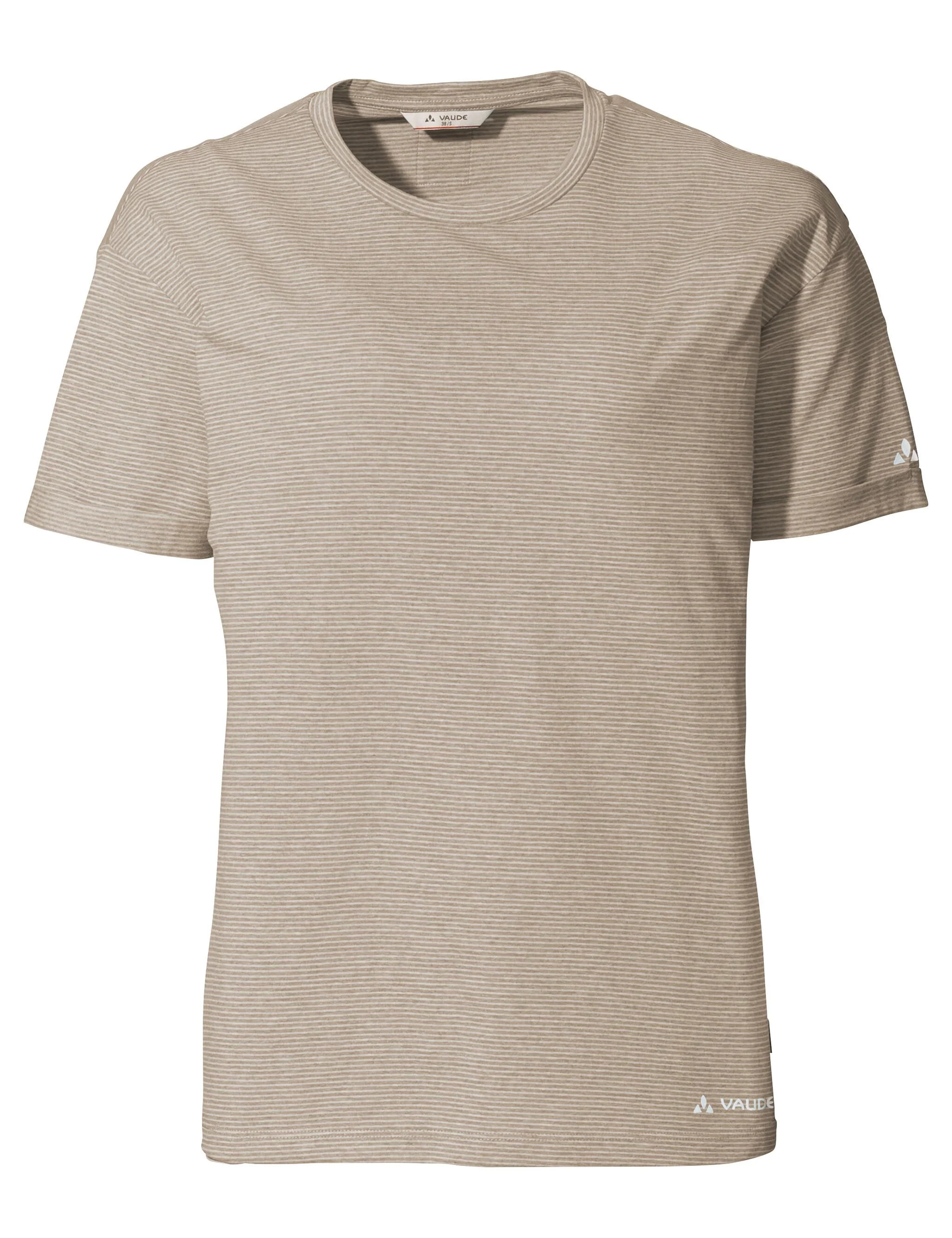 T-Shirt gestreift aus Baumwollmix