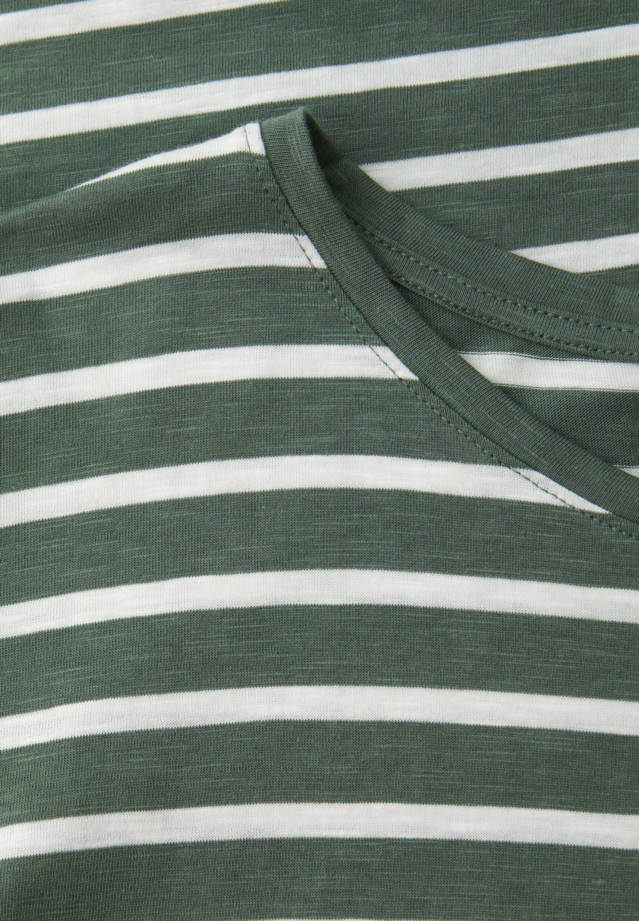 T-Shirt gestreift aus Baumwollmix - Image 6