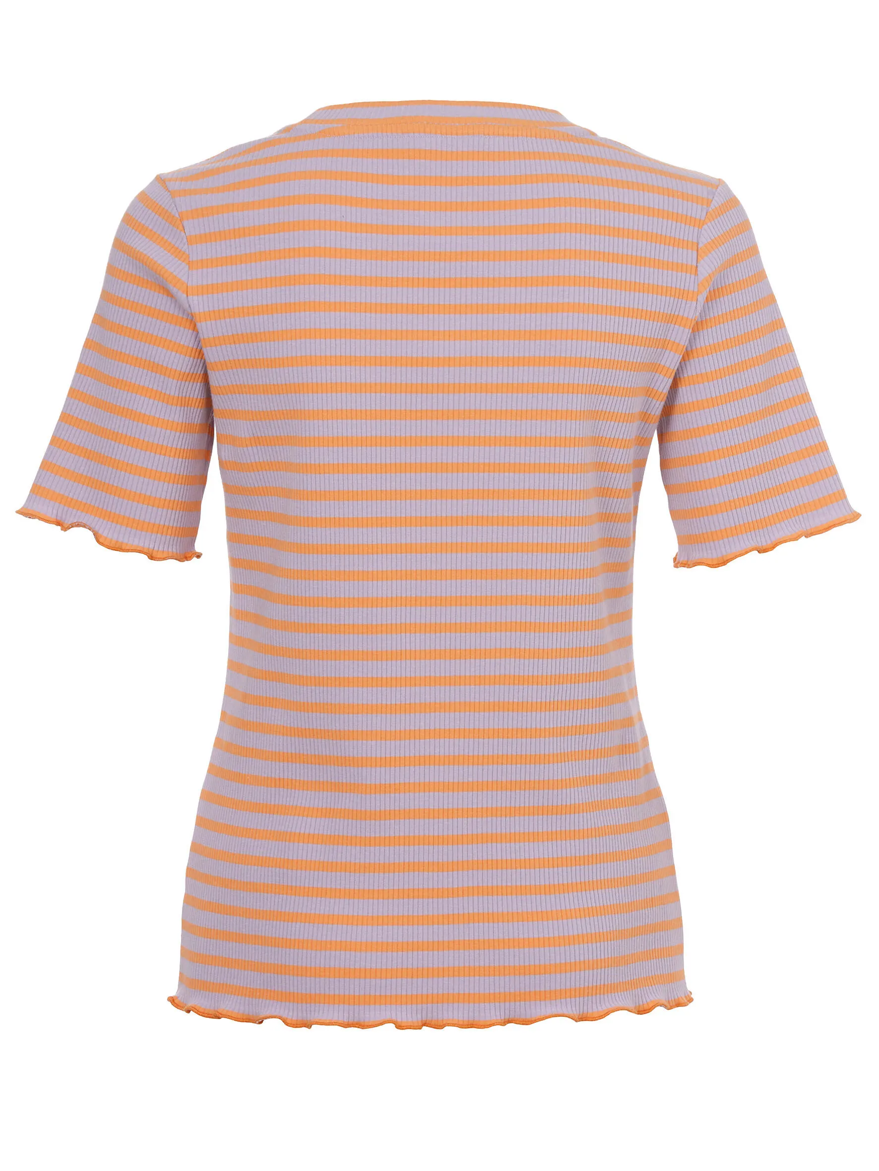 T-Shirt gestreift aus Rippstrick - Image 2