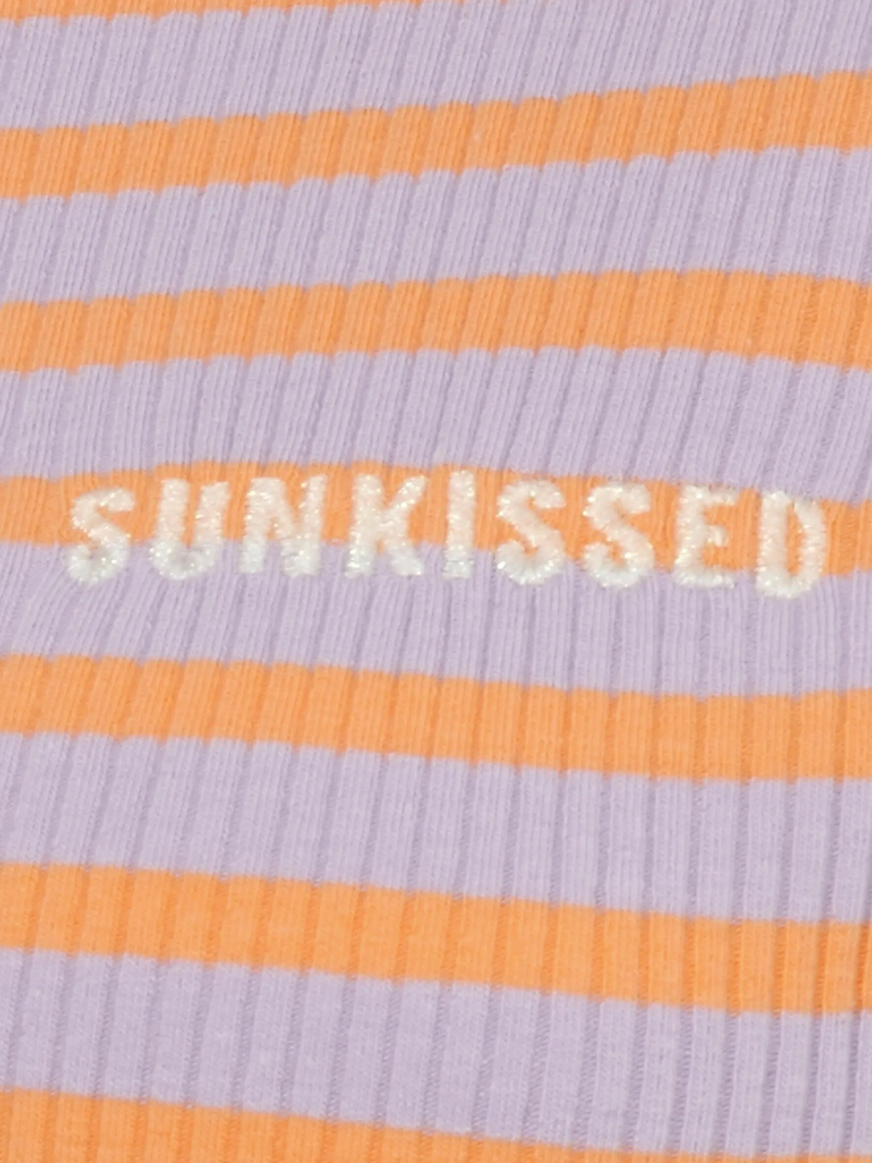 T-Shirt gestreift aus Rippstrick - Image 3