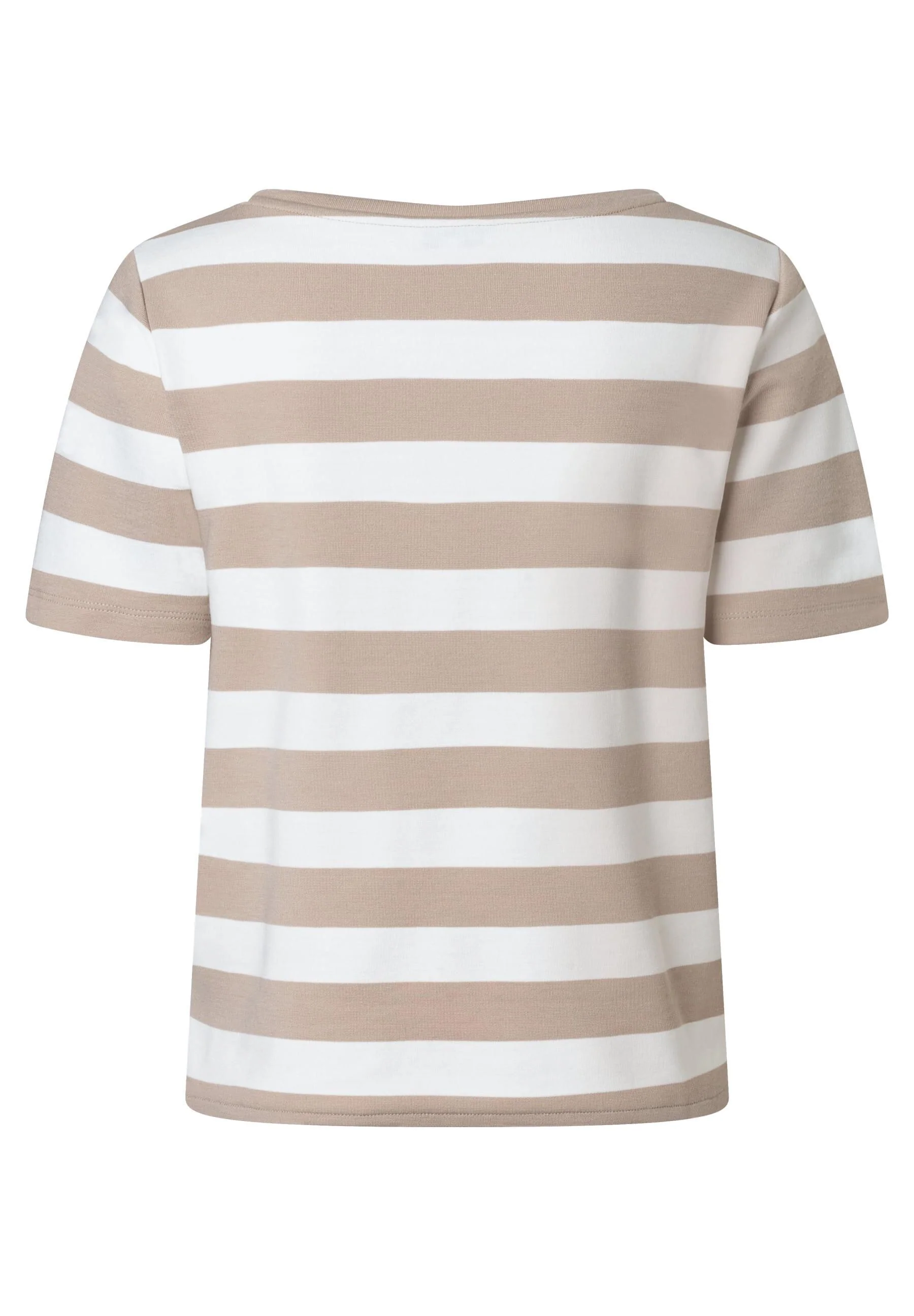 T-Shirt gestreift aus Viskosemix - Image 2