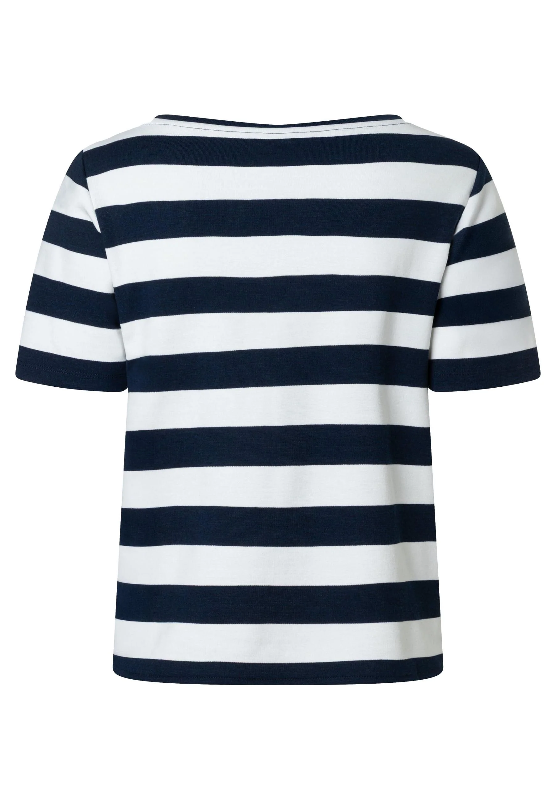 T-Shirt gestreift aus Viskosemix - Image 2