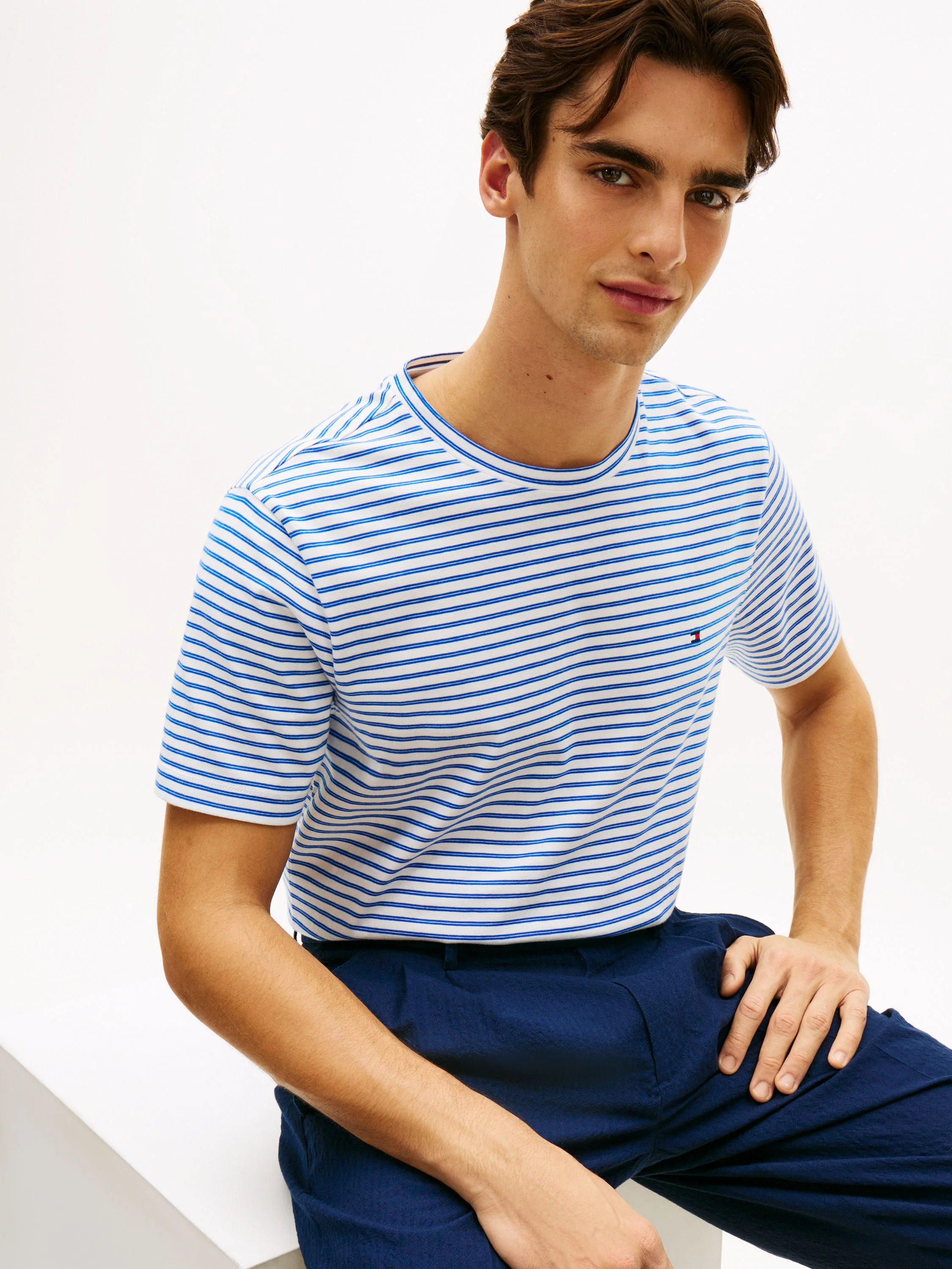 T-Shirt gestreift Regular Fit - Image 5