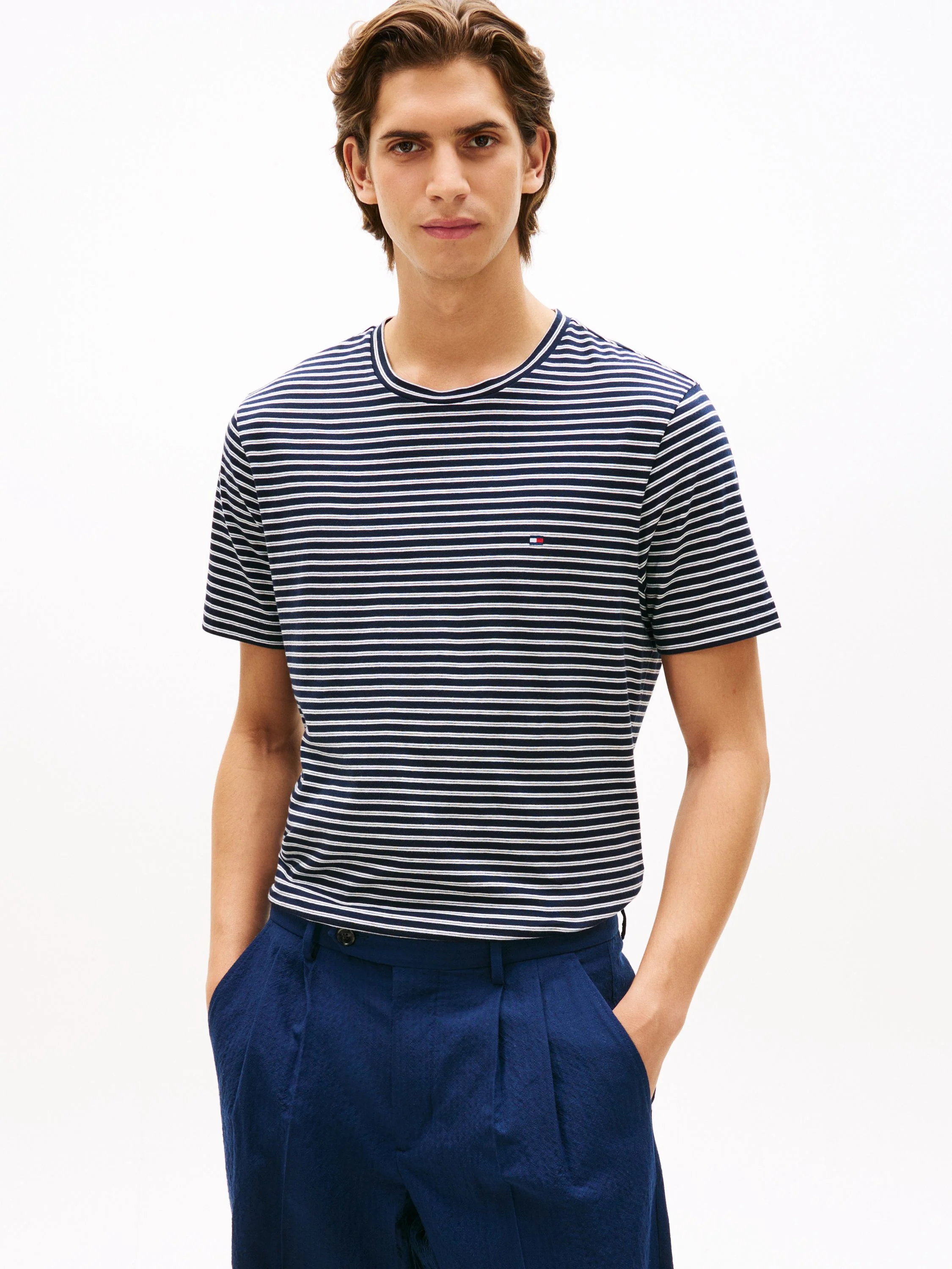 T-Shirt gestreift Regular Fit - Image 3