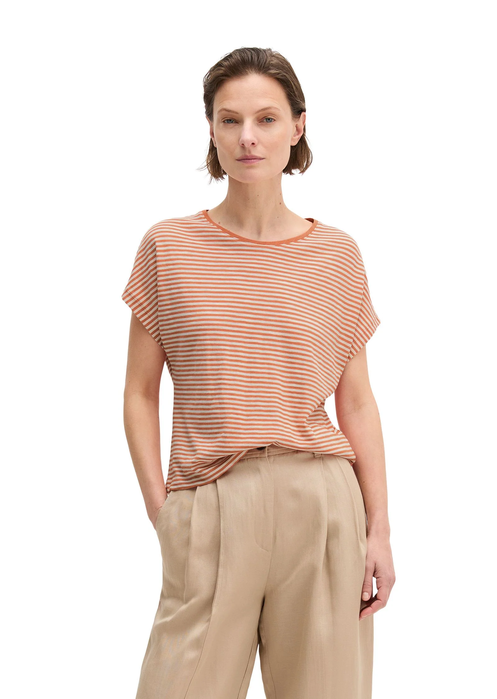 T-Shirt gestreift Regular Fit - Image 3