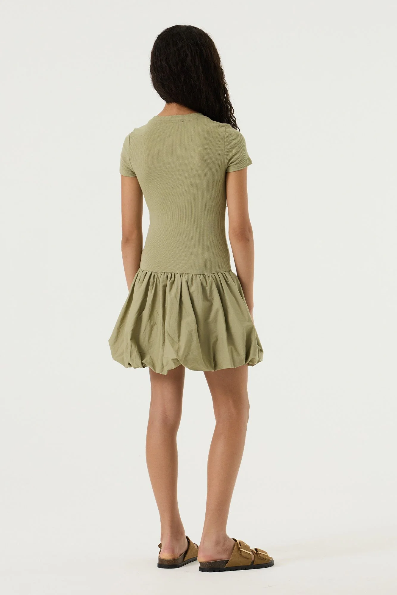 T-Shirt-Kleid Mini aus Baumwolle - Image 2