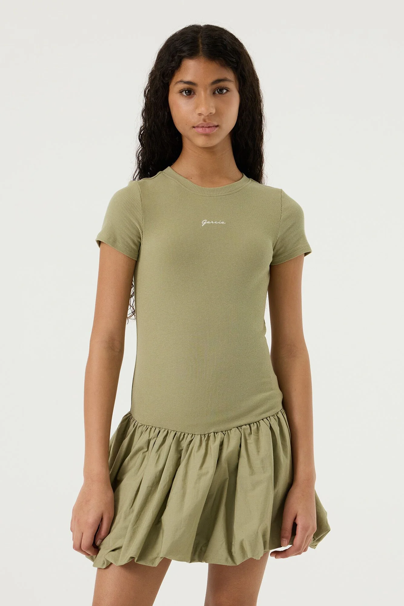 T-Shirt-Kleid Mini aus Baumwolle - Image 3