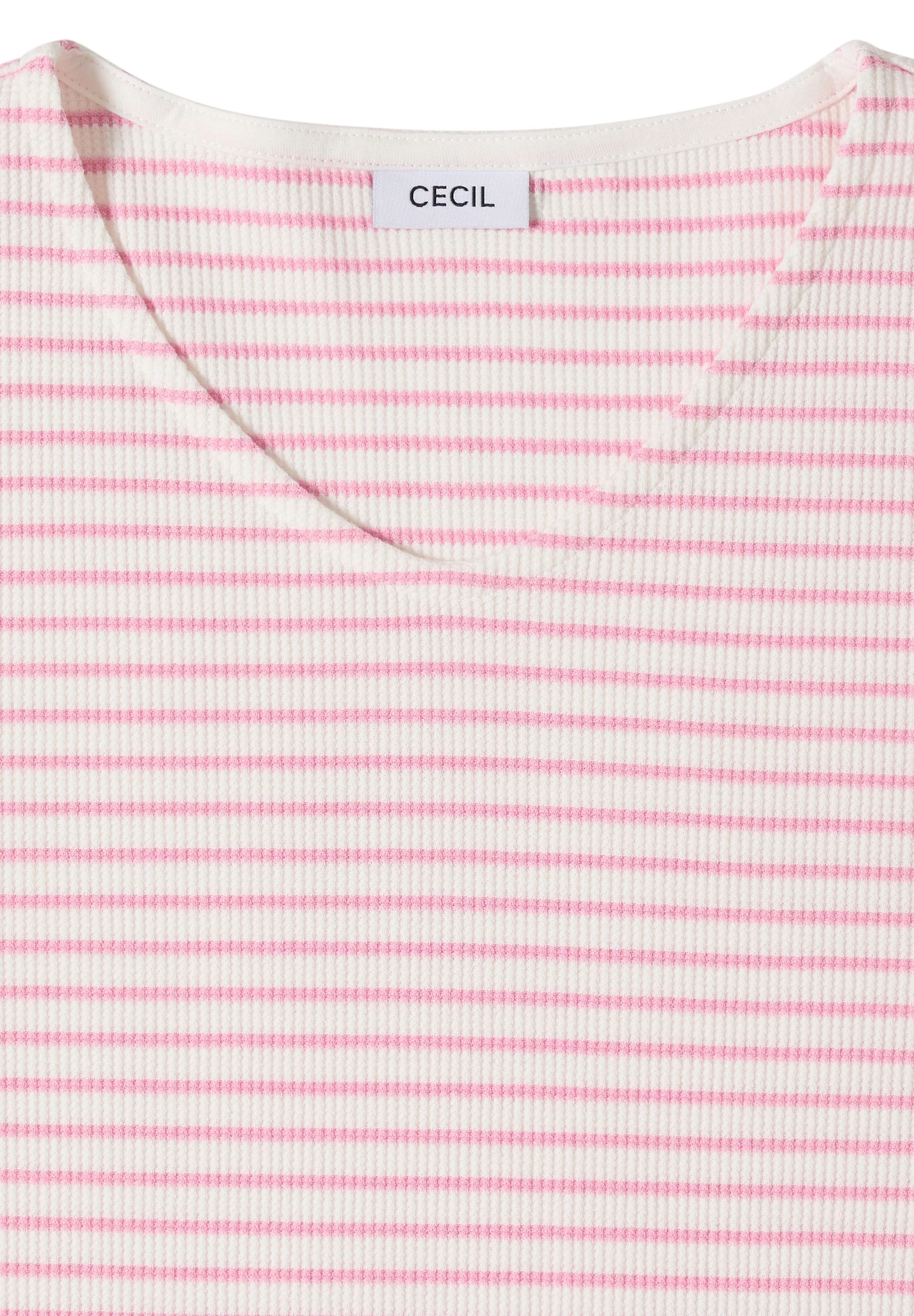 T-Shirt mit gerundetem V-Ausschnitt - Image 7