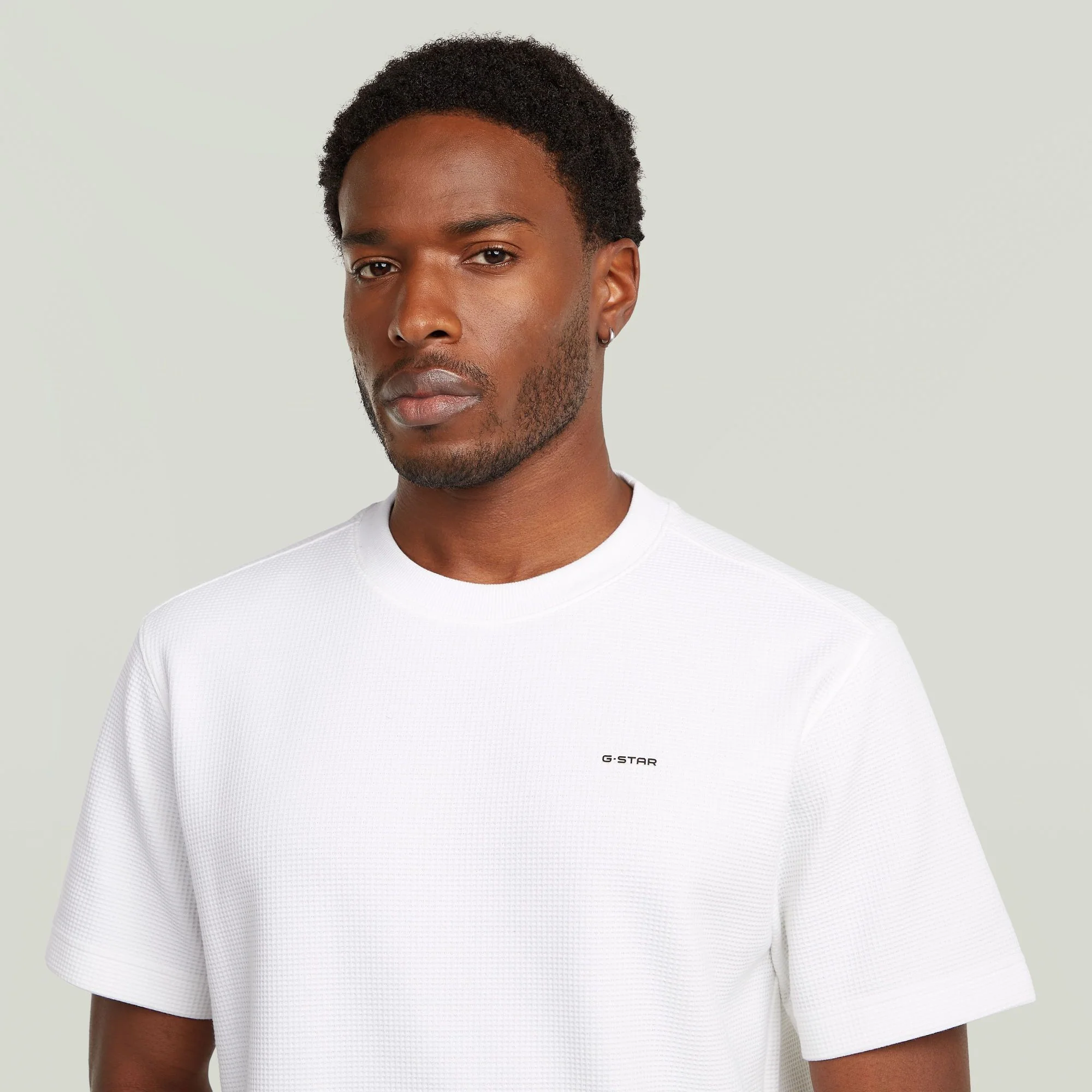 T-Shirt mit Waffelmusteroptik - Image 5