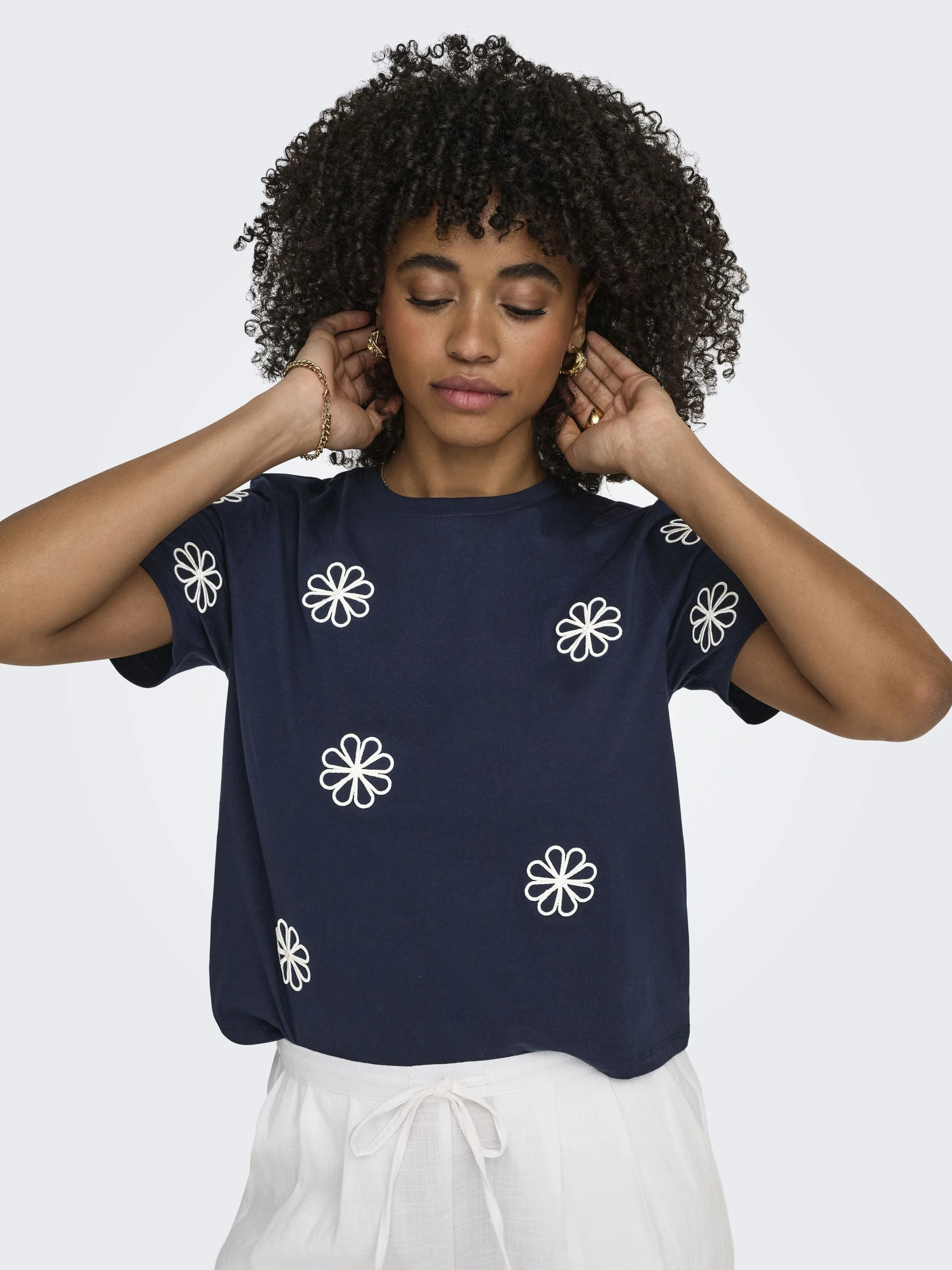 T-Shirt ONLMARISSE aus Baumwolle - Image 7