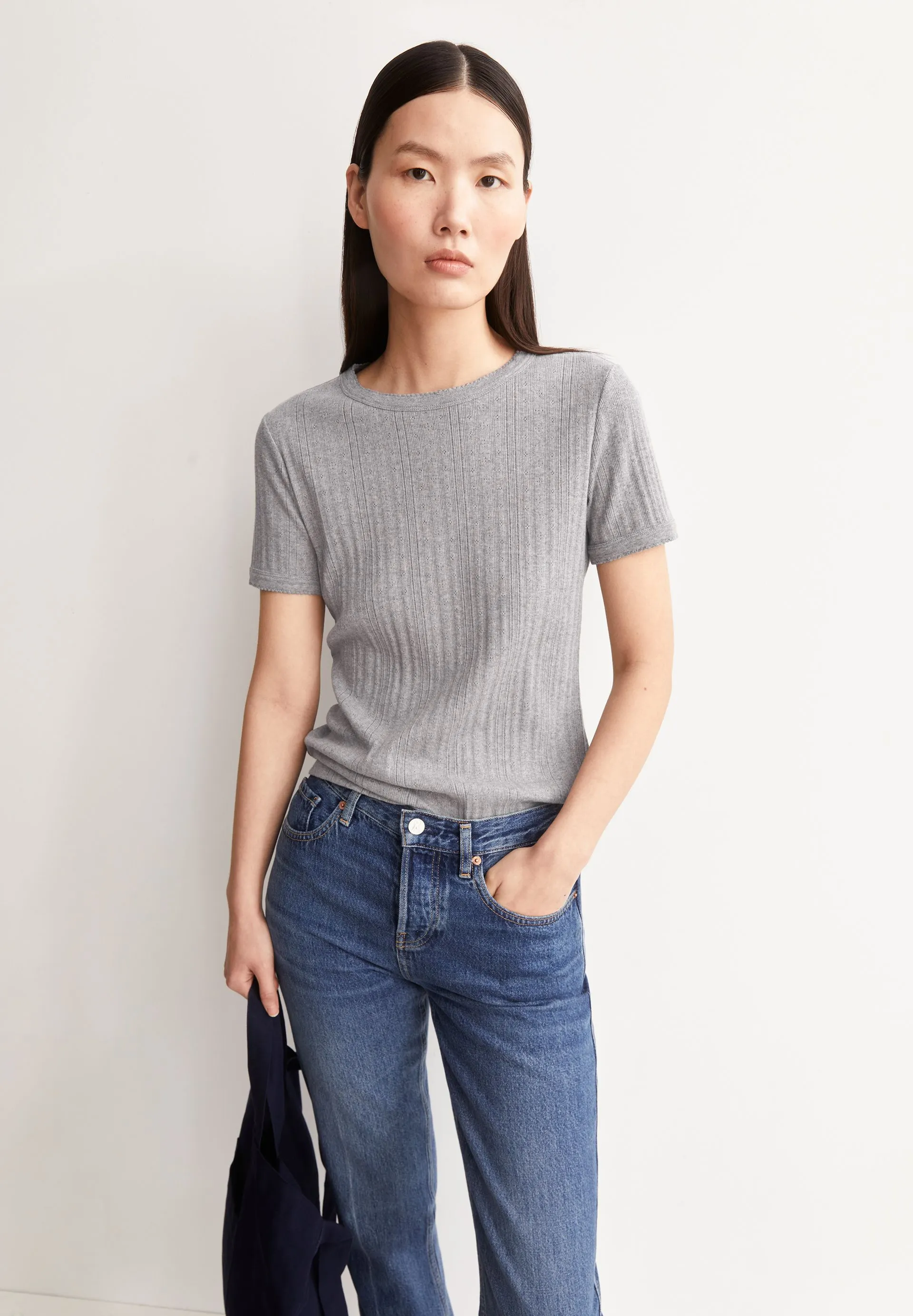 T-Shirt POINTELLE aus Bio-Baumwolle - Image 2