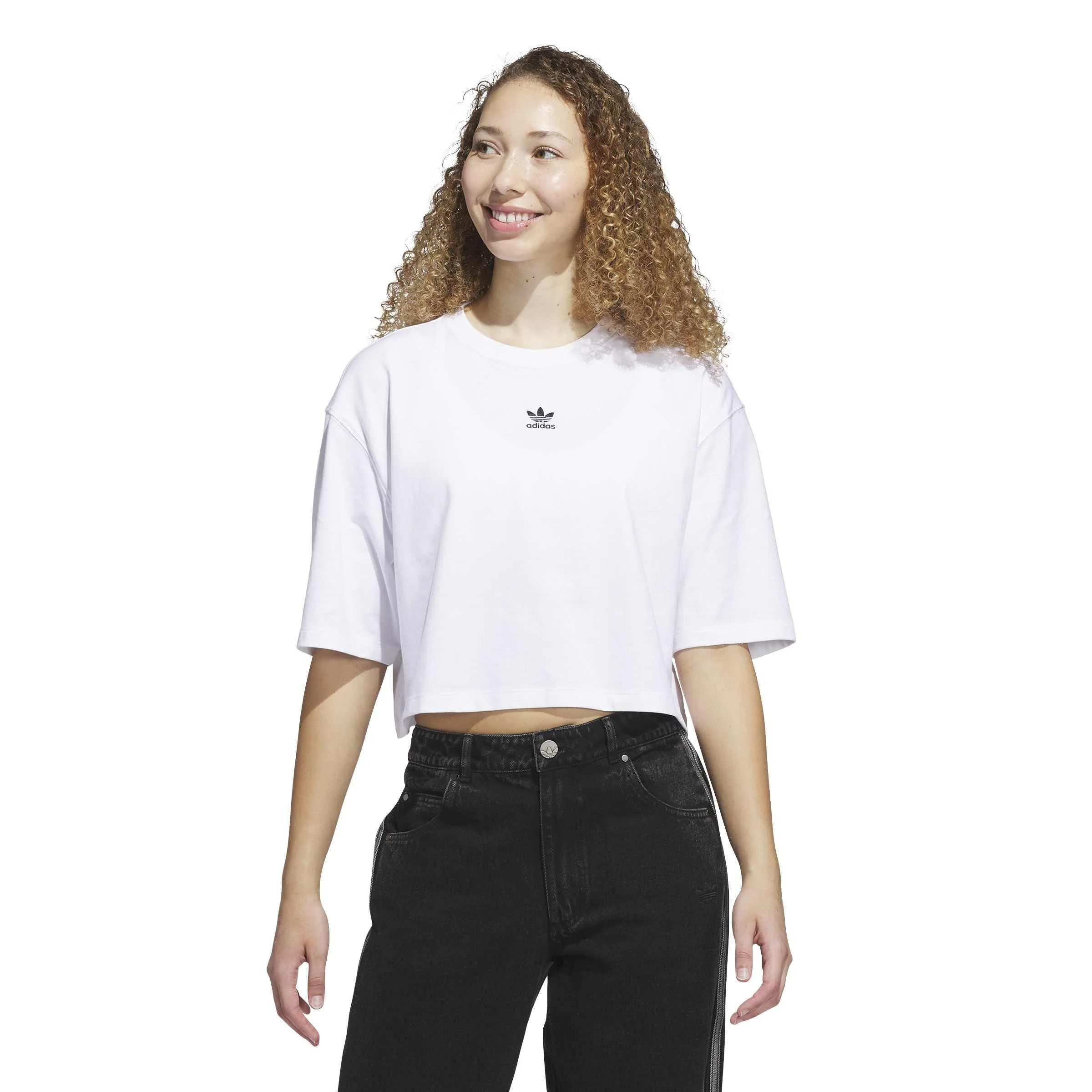T-Shirt Regular Fit Cropped aus Baumwolle - Image 3