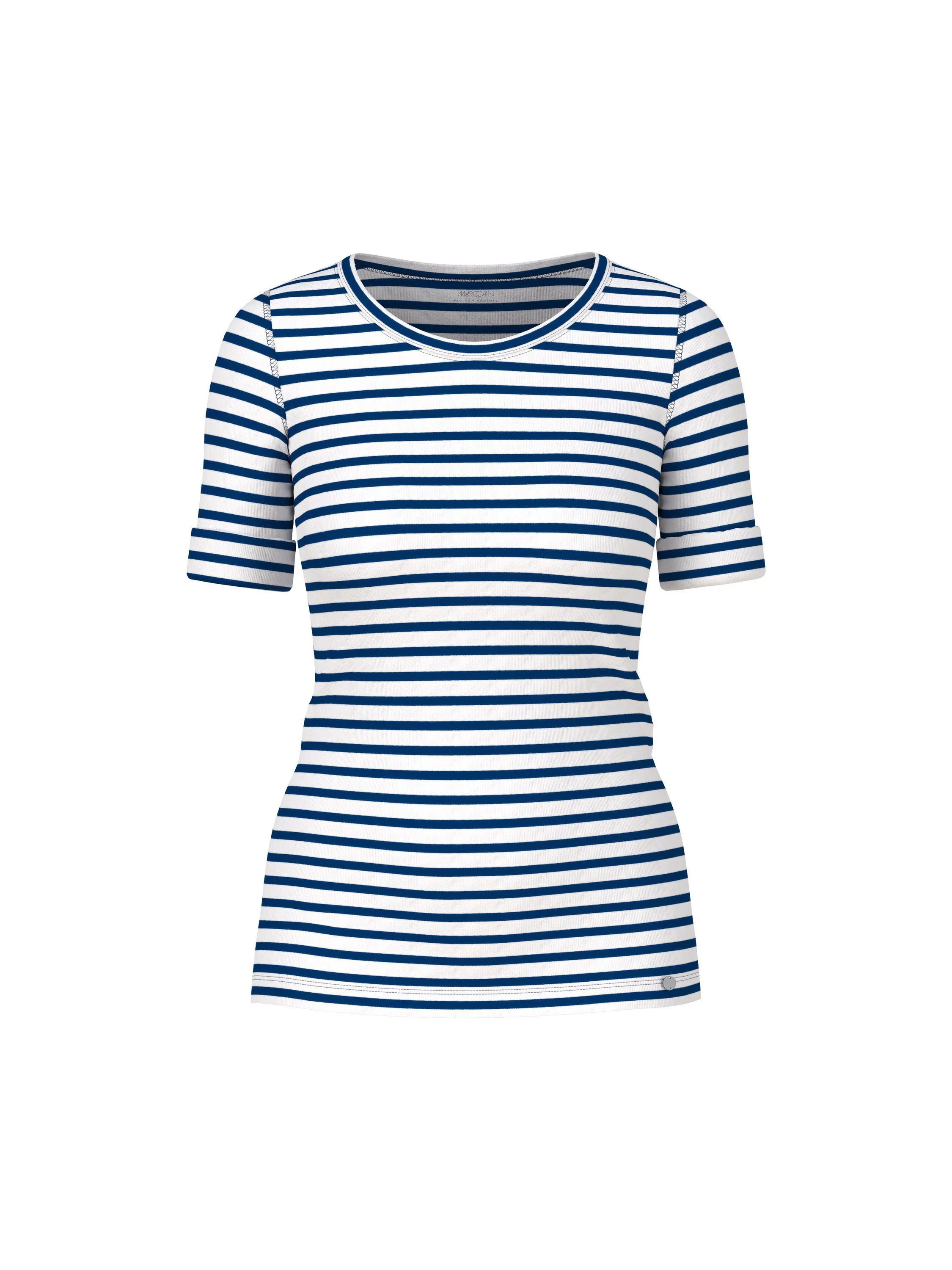 T-Shirt Slim Fit aus Baumwollmix