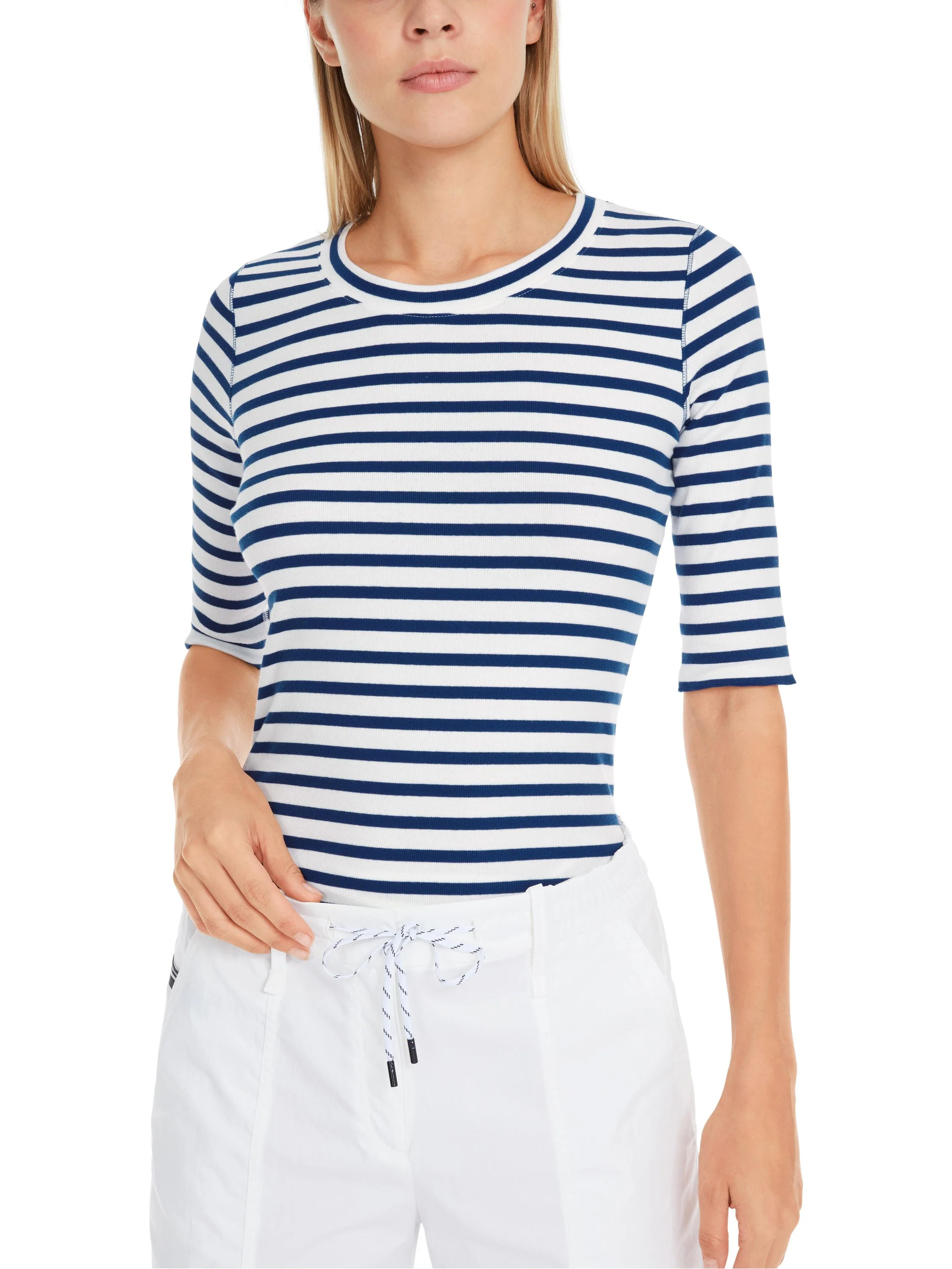 T-Shirt Slim Fit aus Baumwollmix - Image 6
