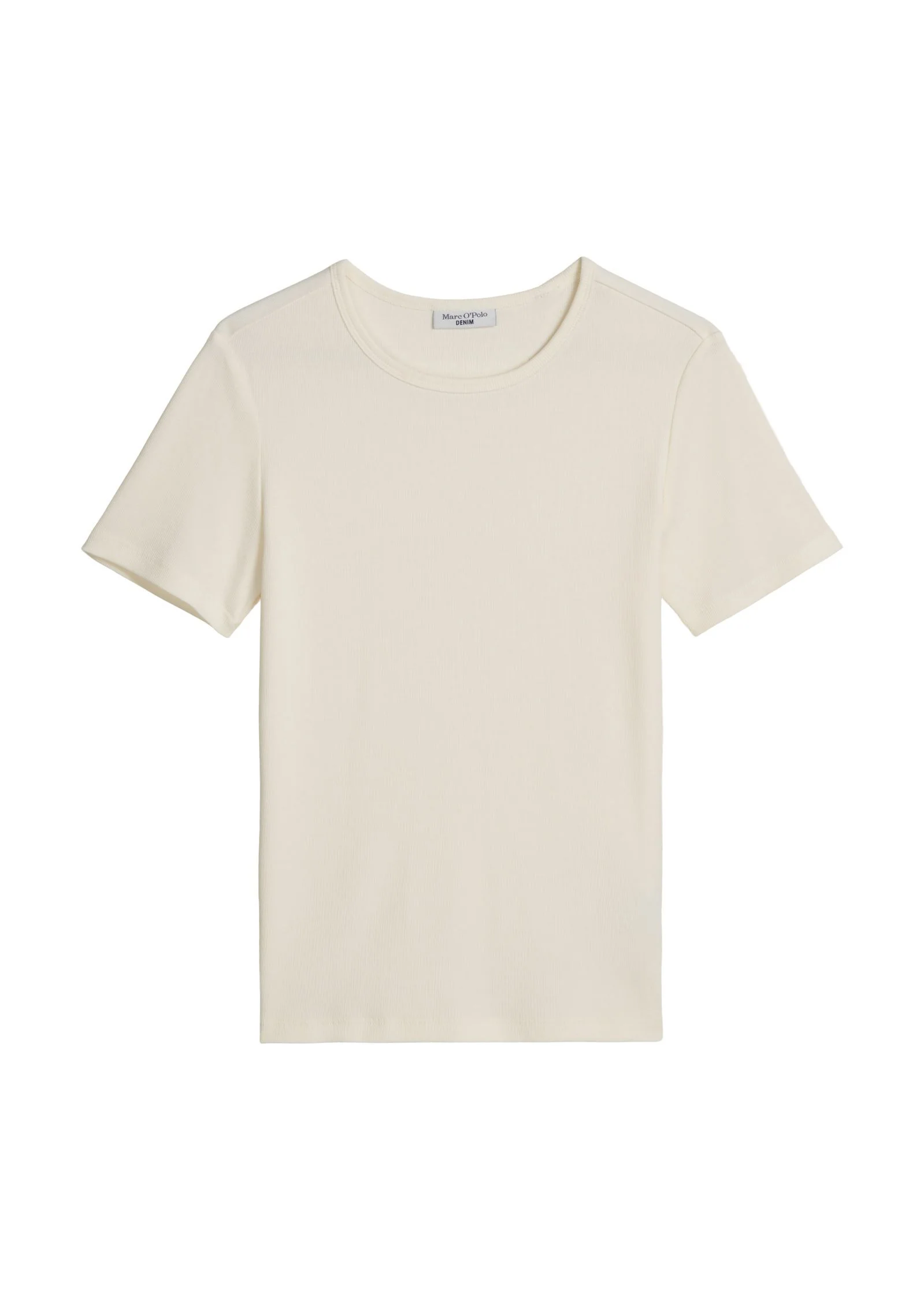 T-Shirt Slim Fit aus Rippstrick