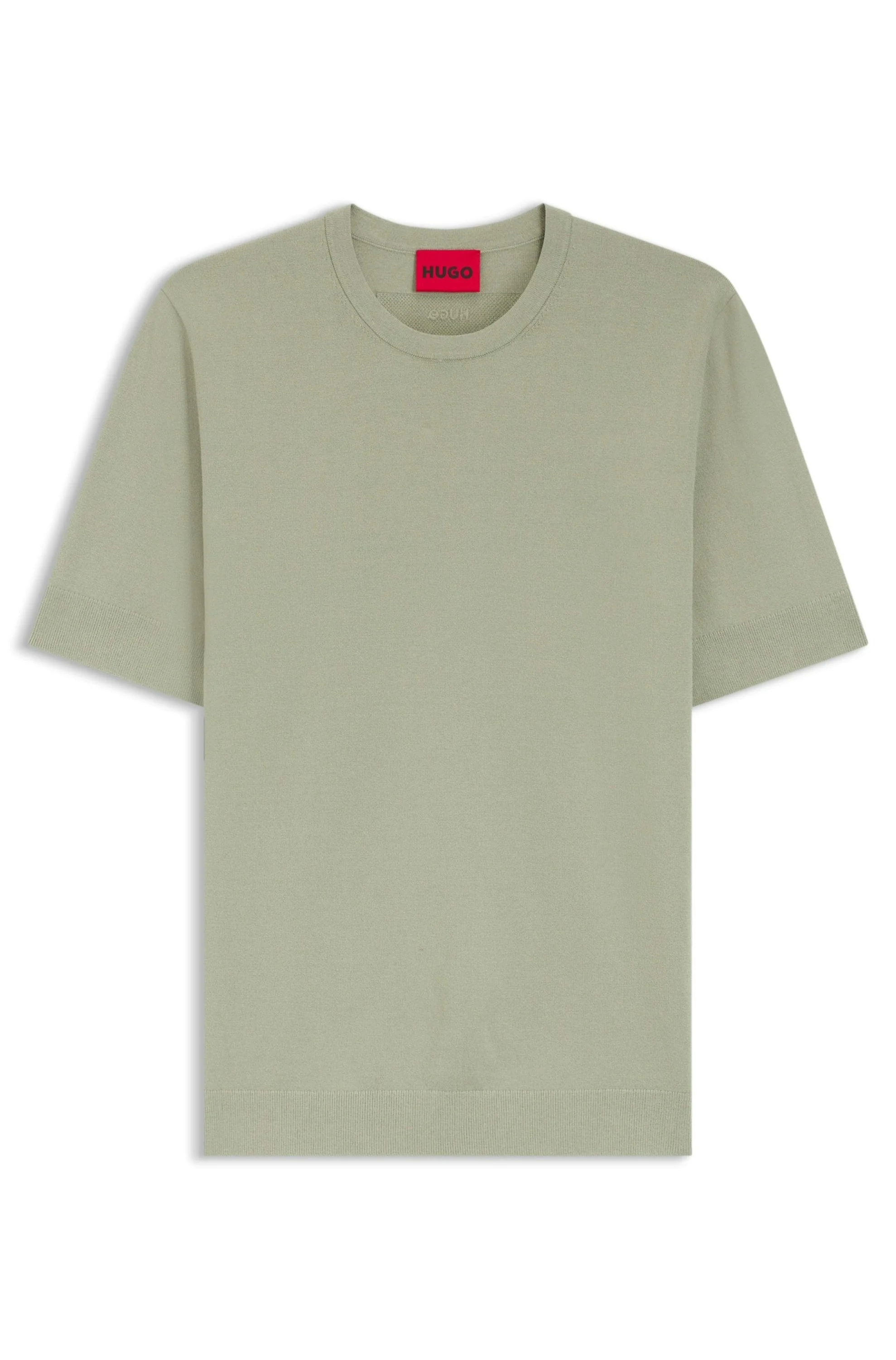 T-Shirt Slim Fit aus Viskosemix