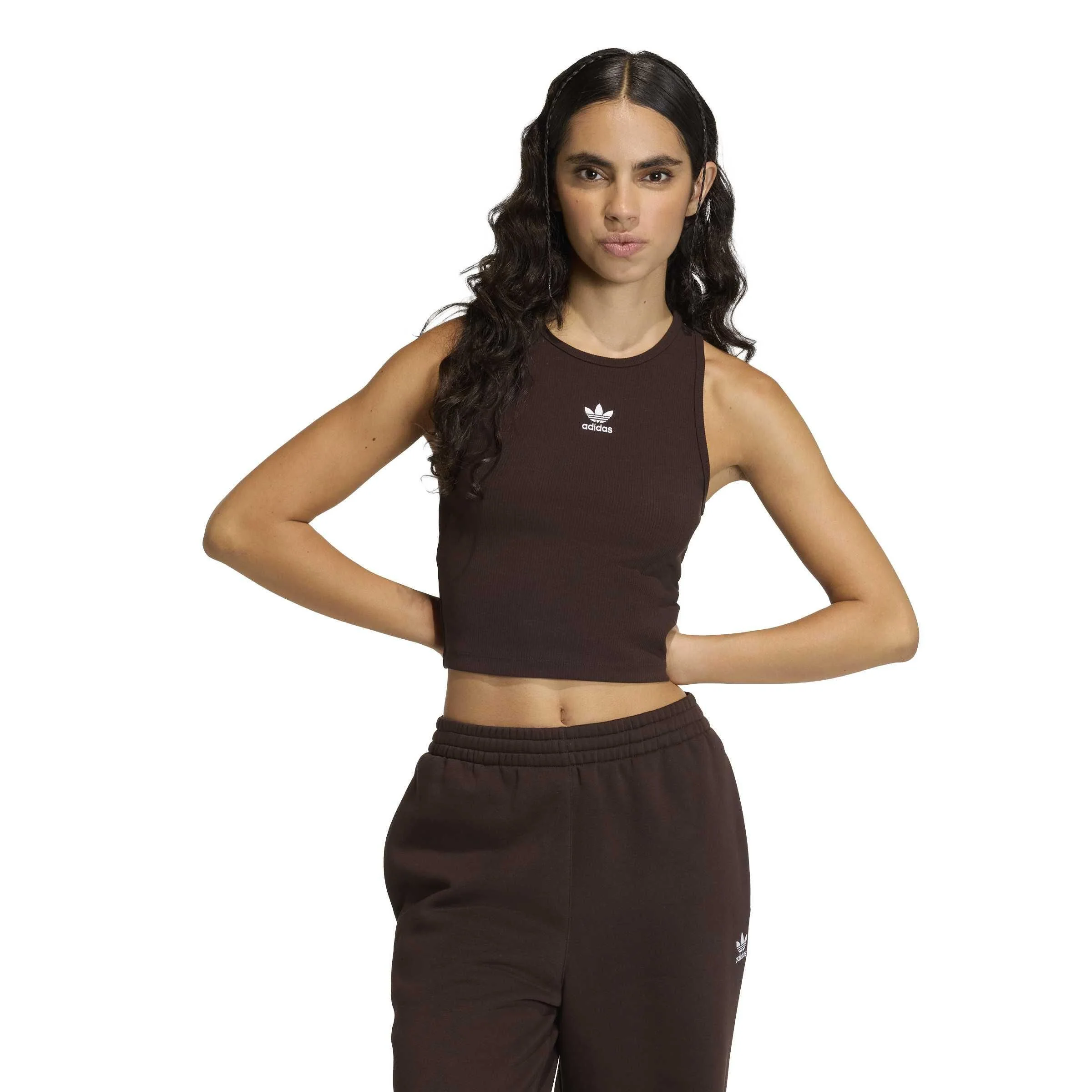 Tanktop cropped aus Baumwollmix - Image 2