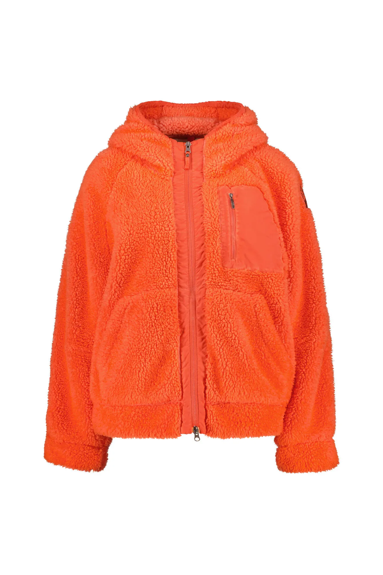 Teddyjacke CREAMY mit Kapuze