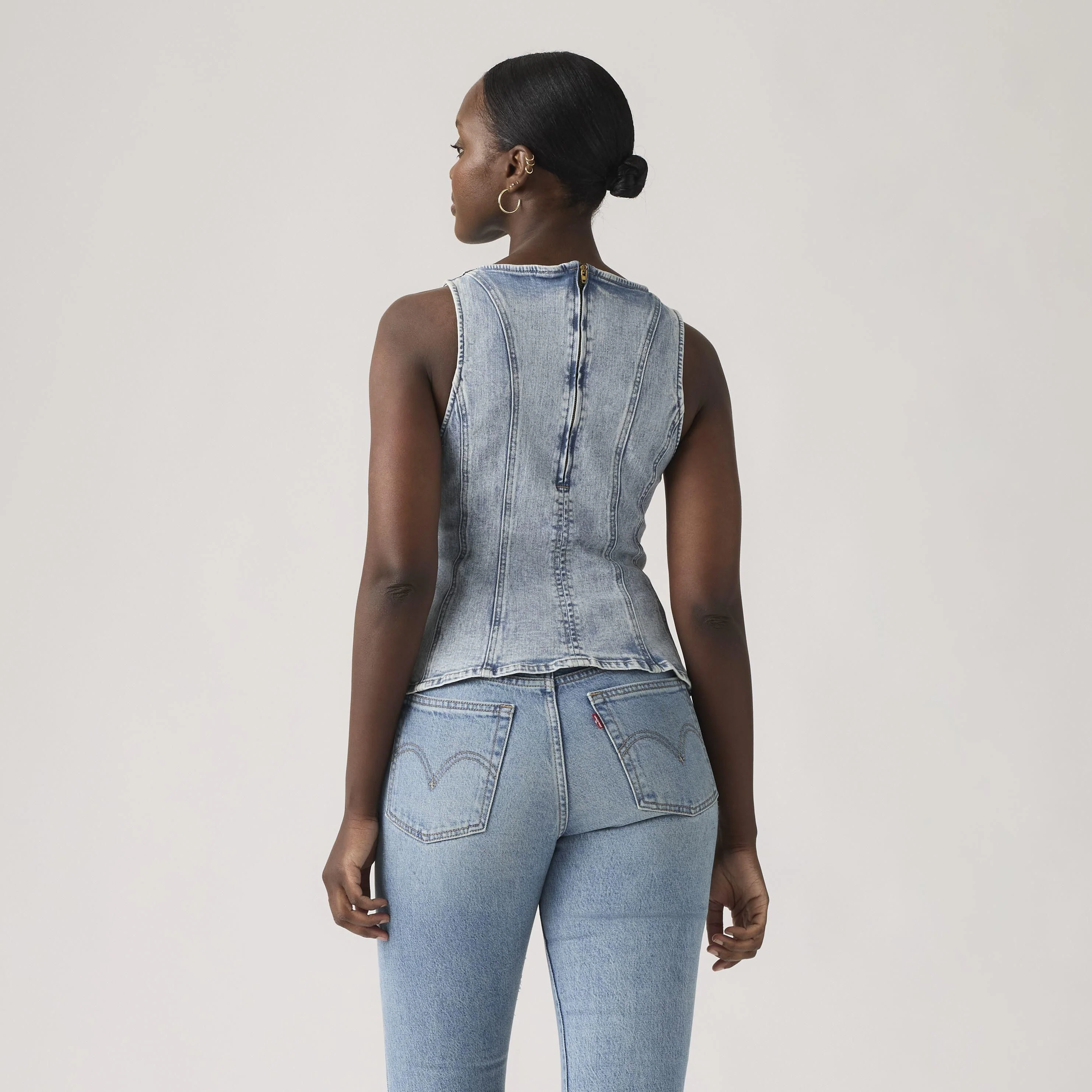 Top aus Baumwolle Regular Fit - Image 4