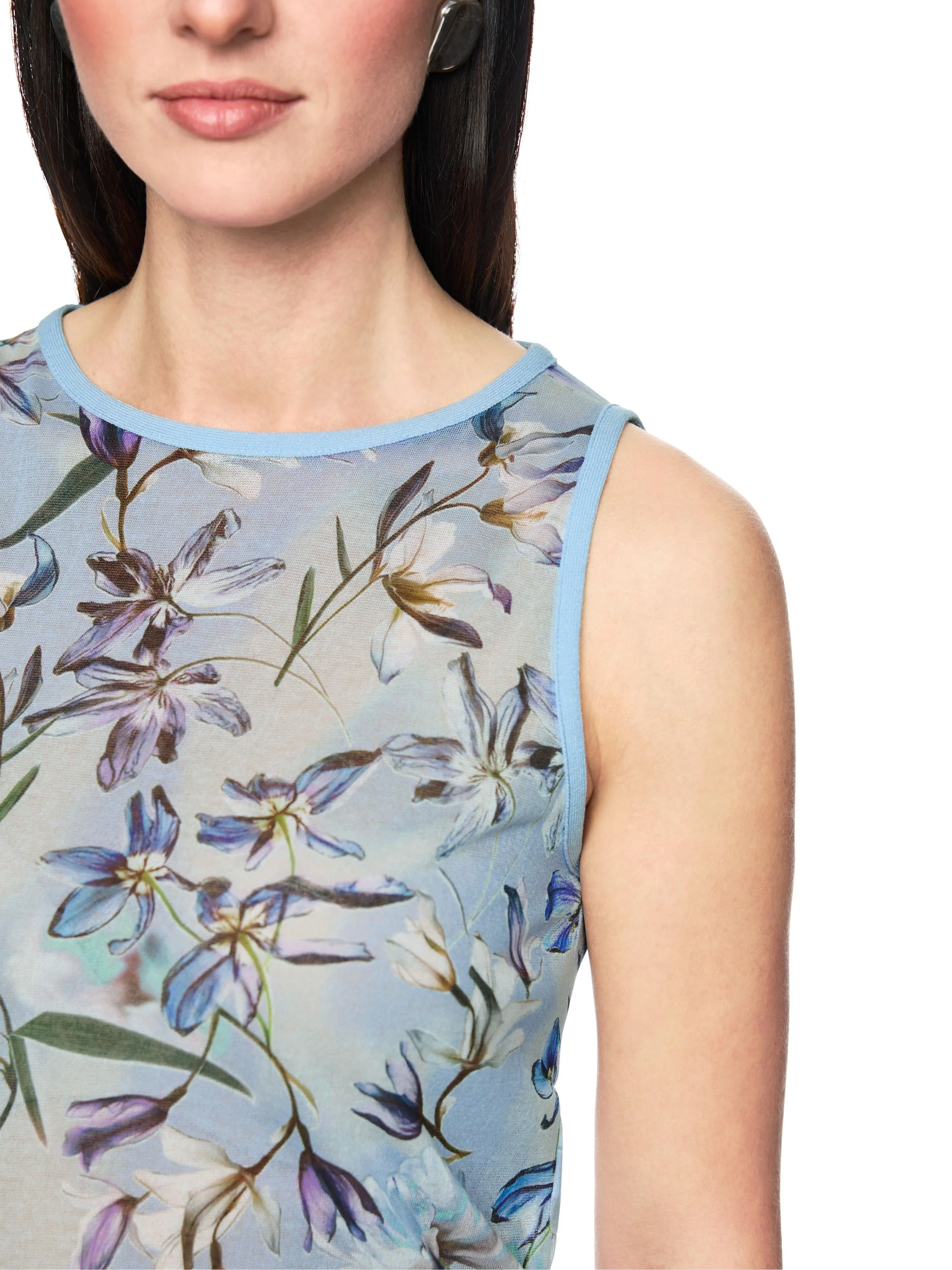 Top floral aus Baumwollmix - Image 4