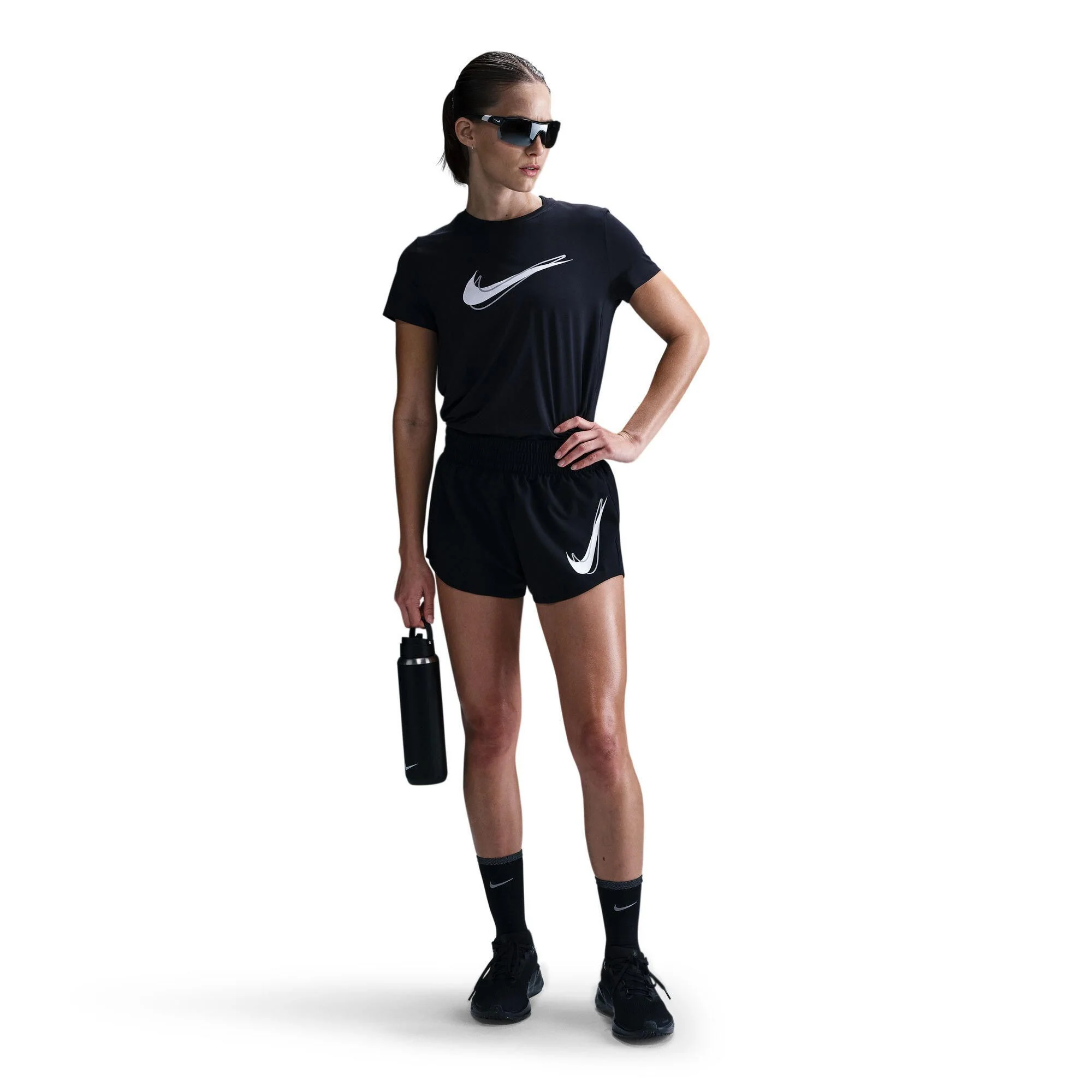 Trainingsshorts mit Logoprint - Image 3