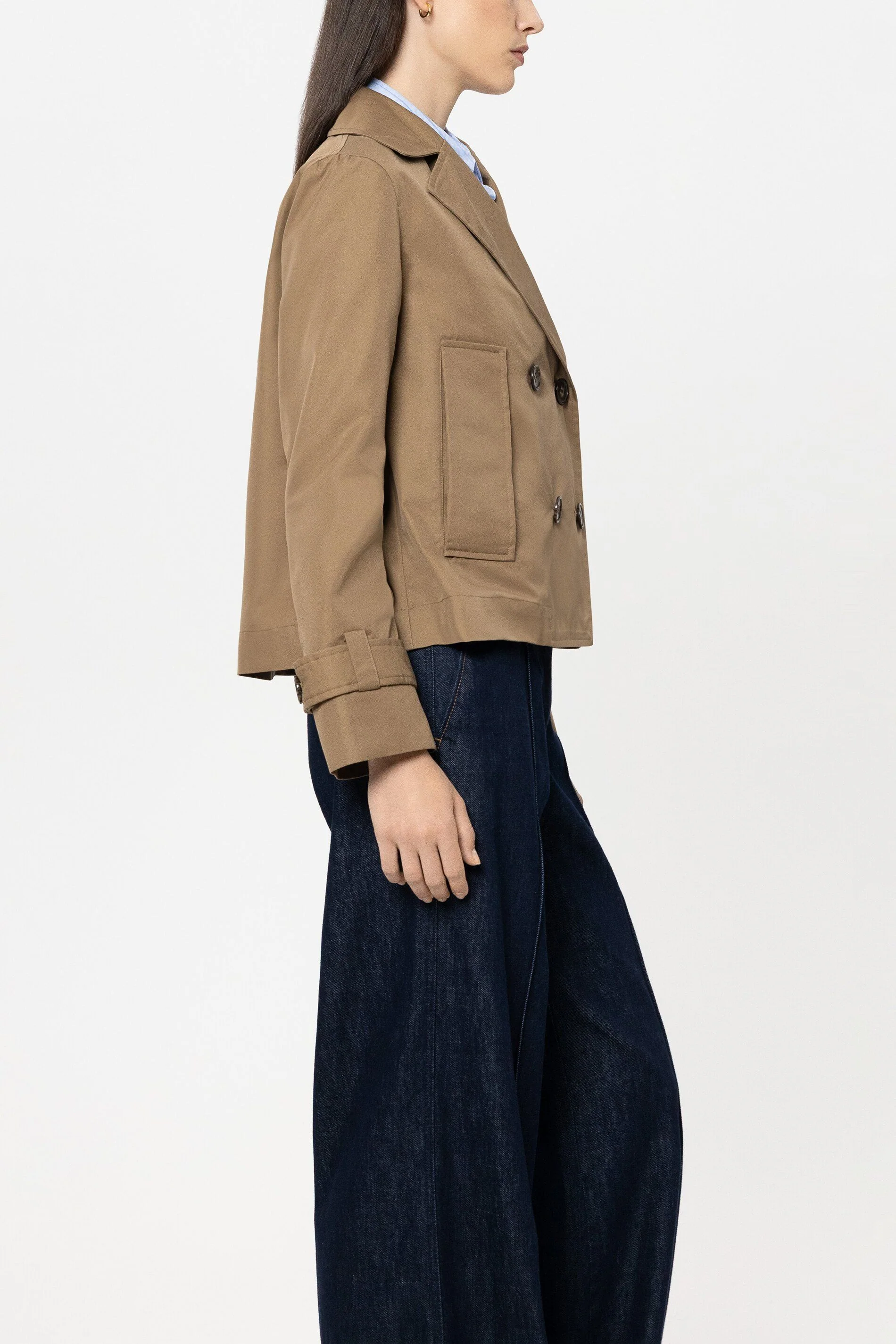 Trenchcoat aus Baumwollmix - Image 2