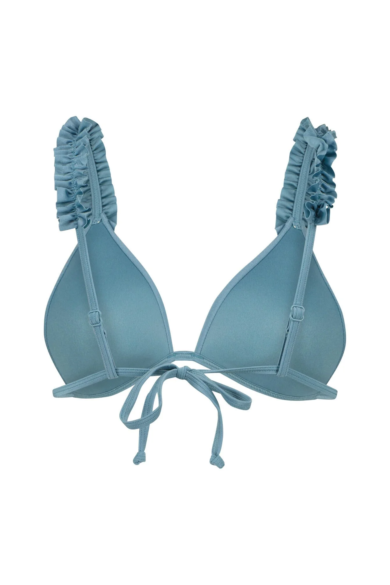 Triangel-Bikini-Top mit Rüschen - Image 2