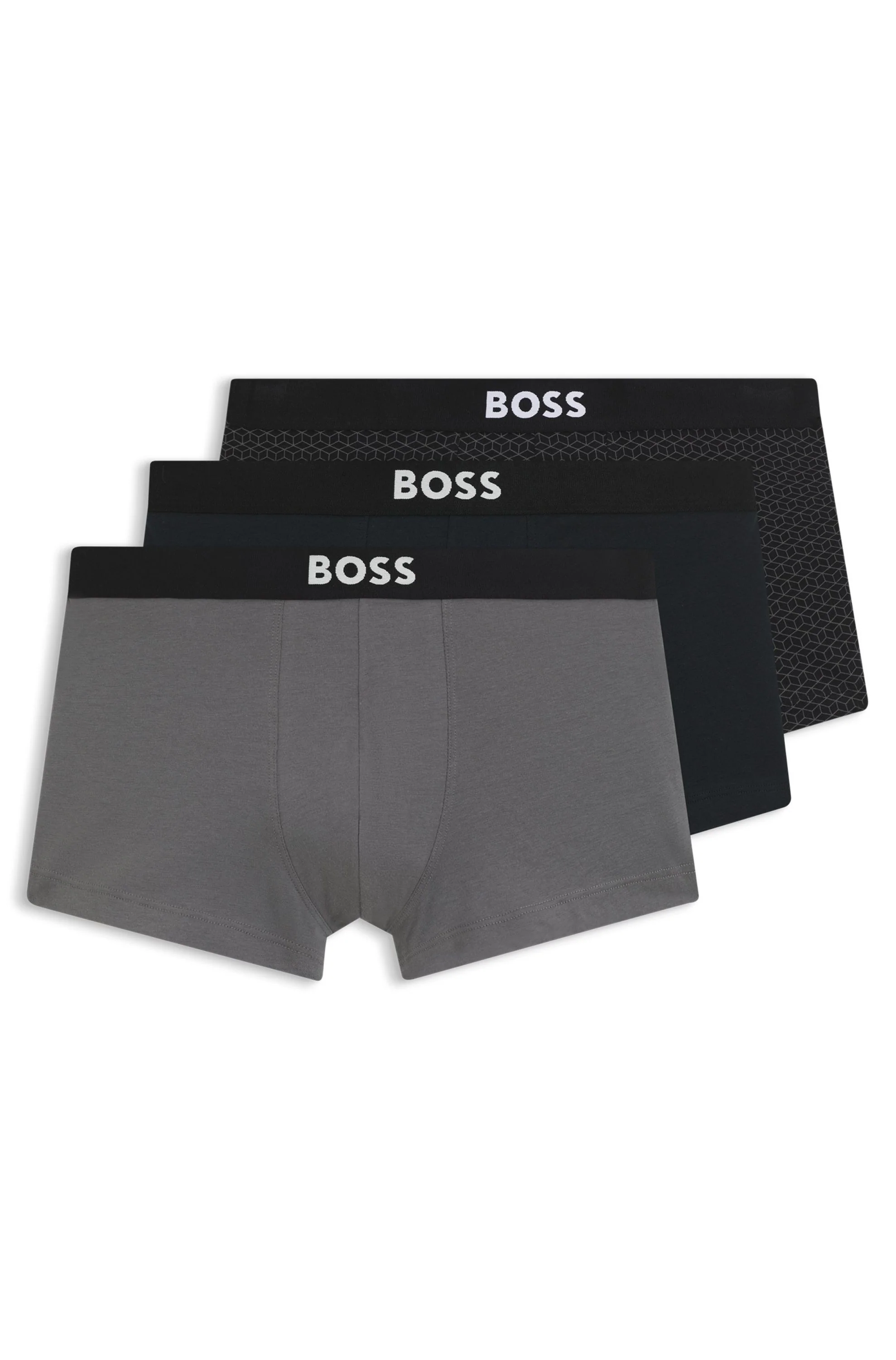 Trunks 3er-Pack aus Baumwolle