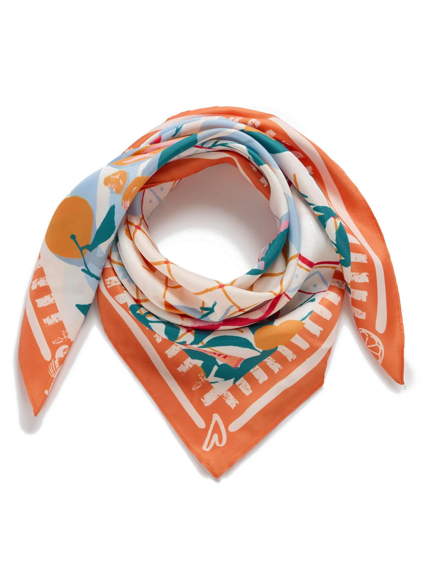 Tuch mit Allover-Print