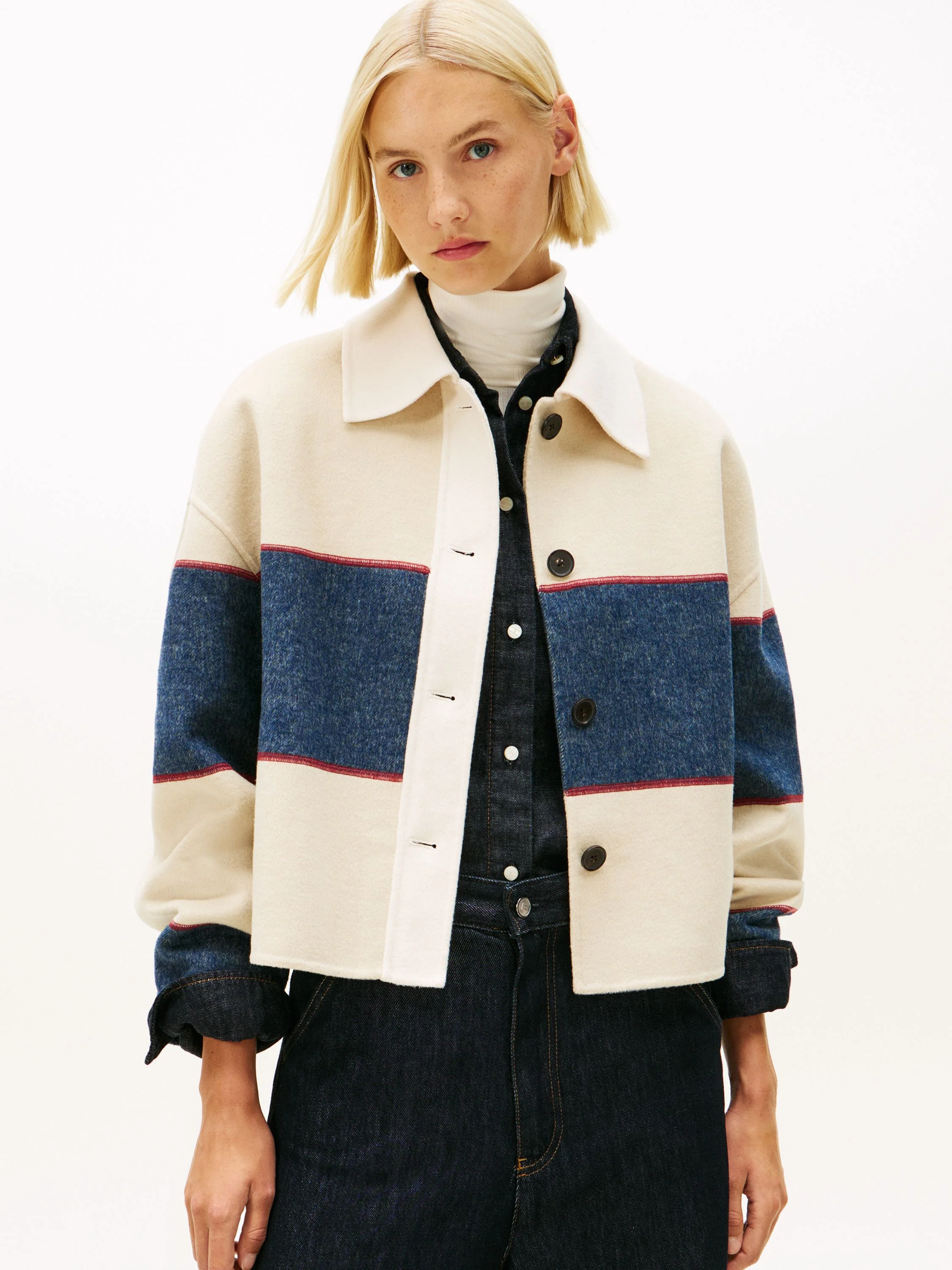 Übergangsjacke aus Wollmix - Image 3
