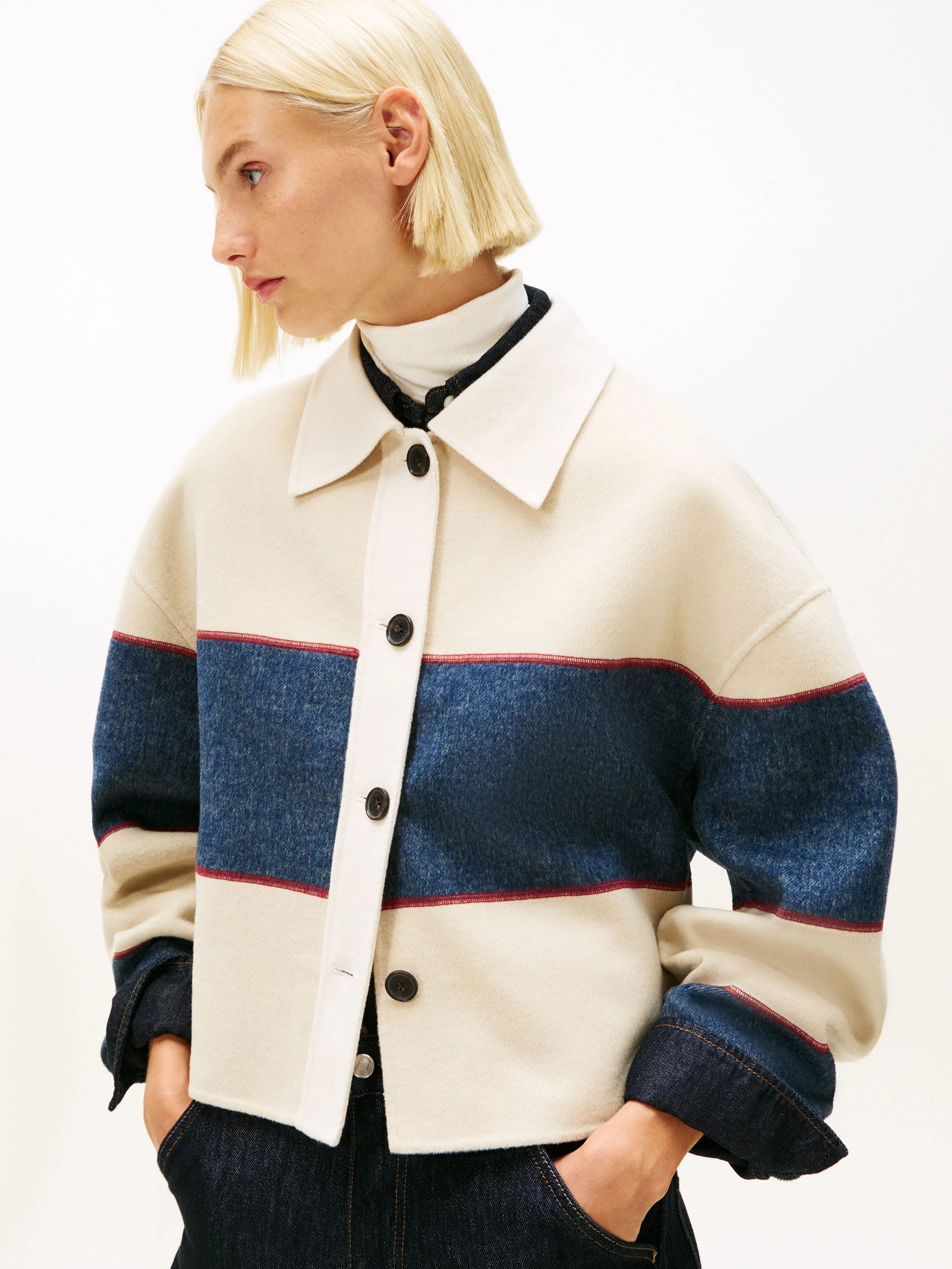 Übergangsjacke aus Wollmix - Image 6