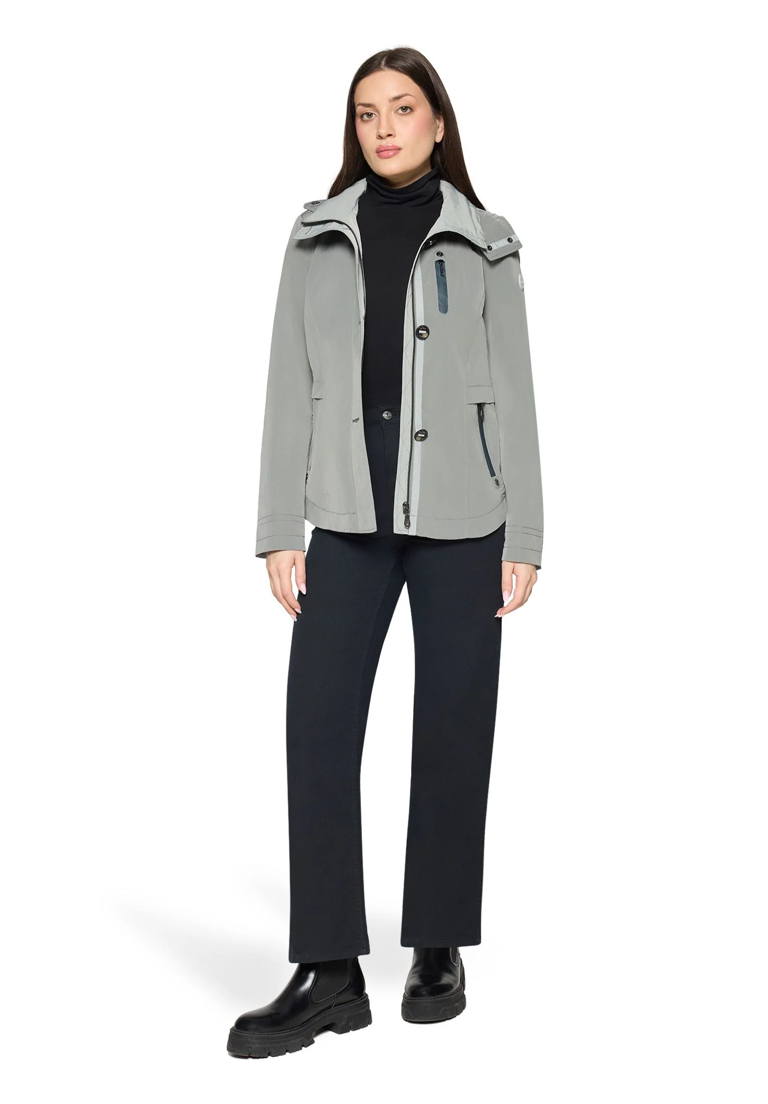 Übergangsjacke mit abnehmbarer Kapuze - Image 5