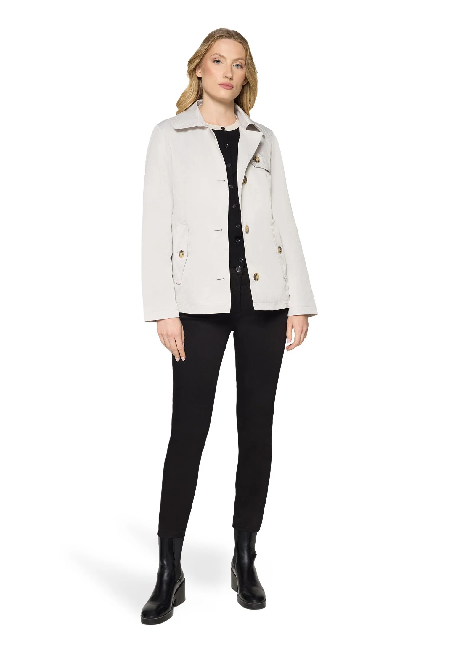 Übergangsjacke mit aufliegendem Kragen - Image 3