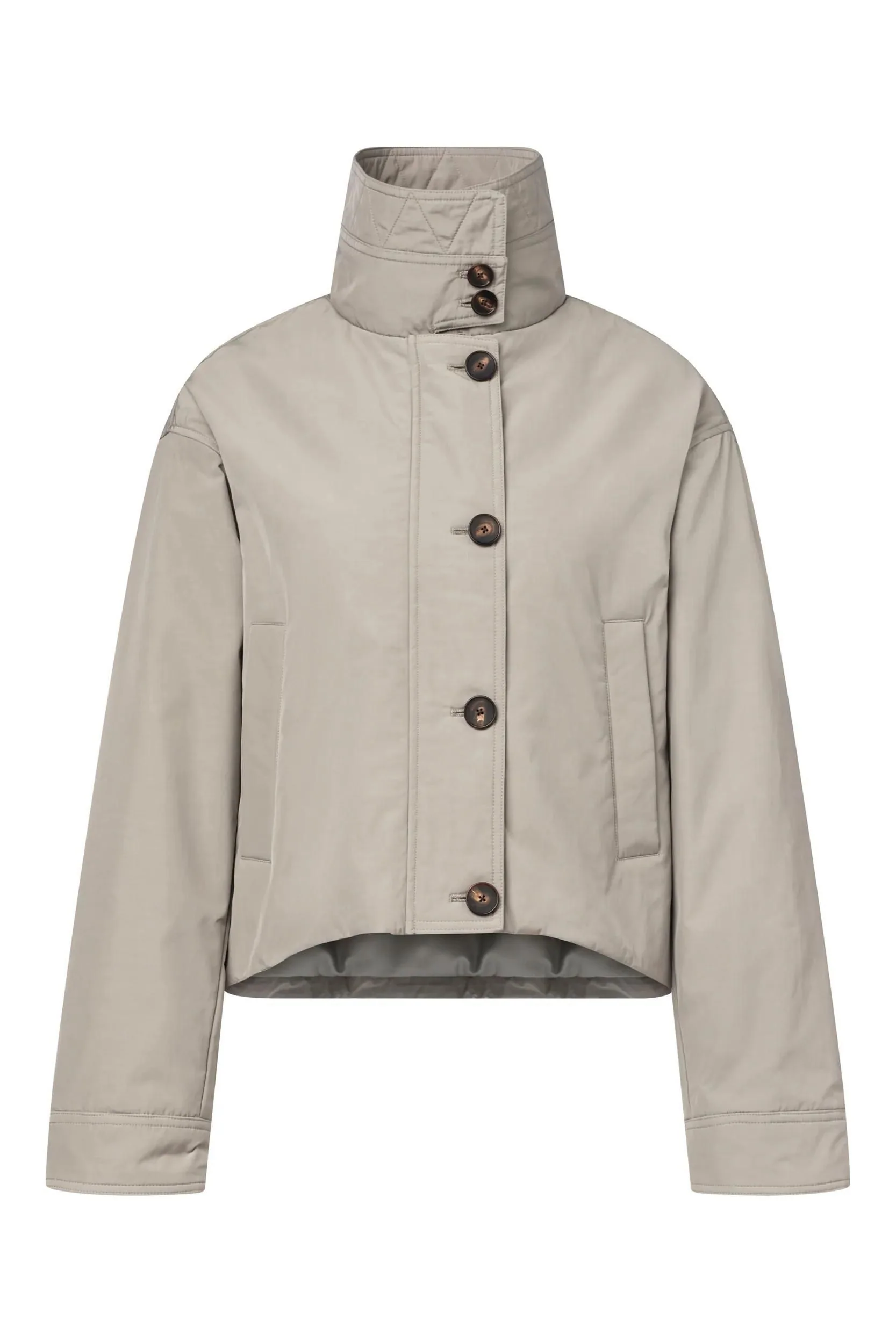 Übergangsjacke mit Stehkragen