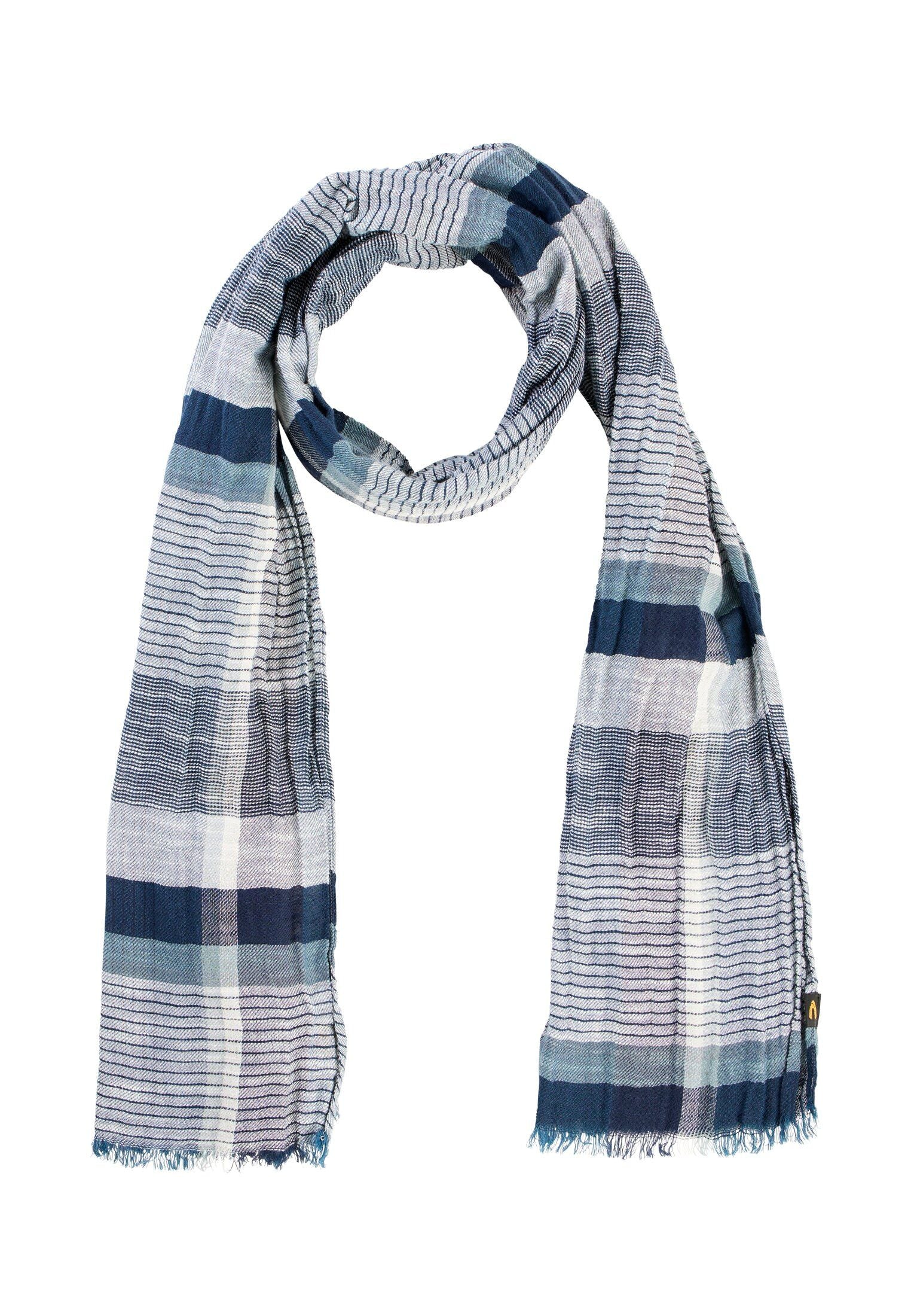 Webschal aus Baumwoll-Twill