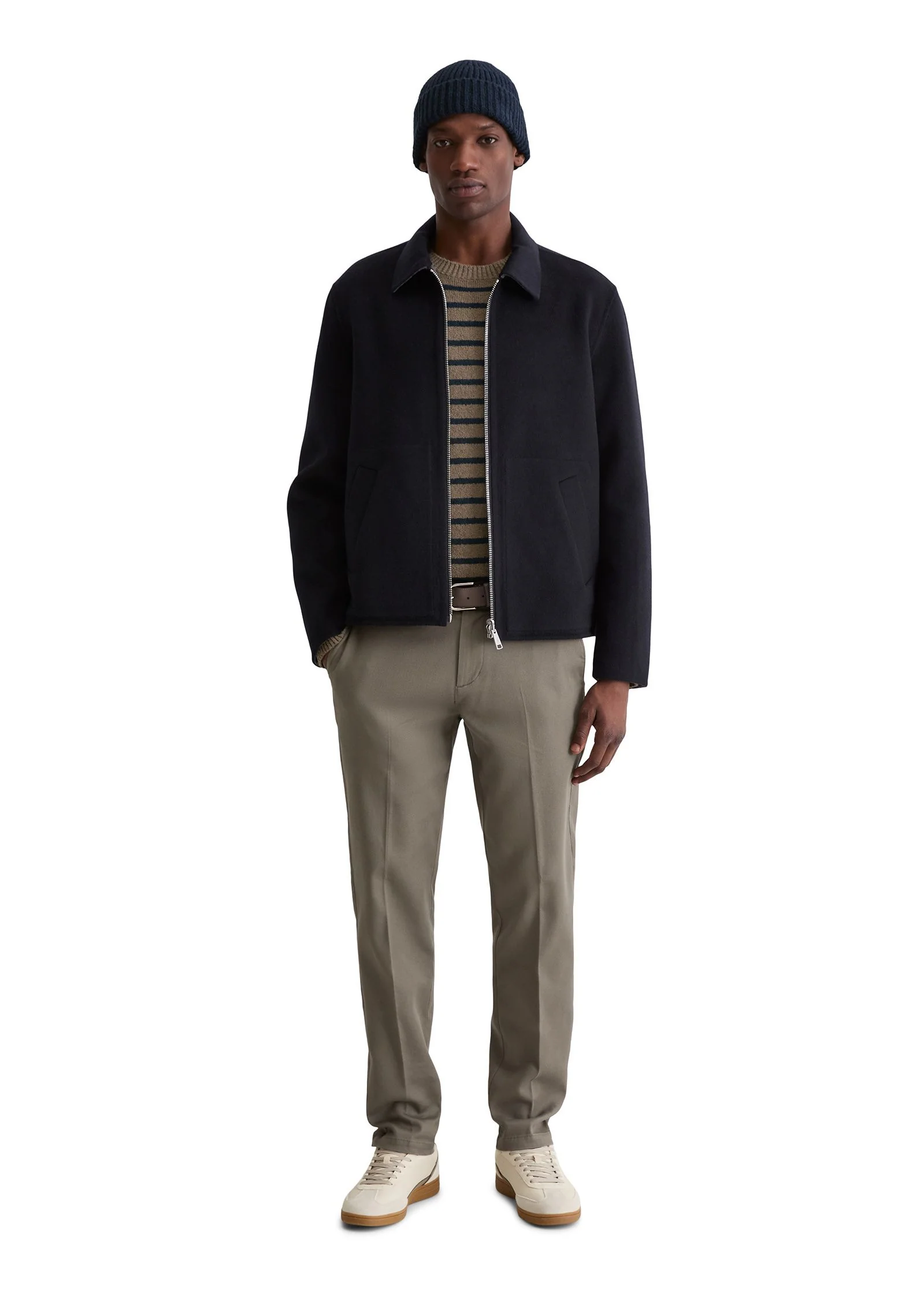 Wende-Wolljacke Regular Fit - Image 4