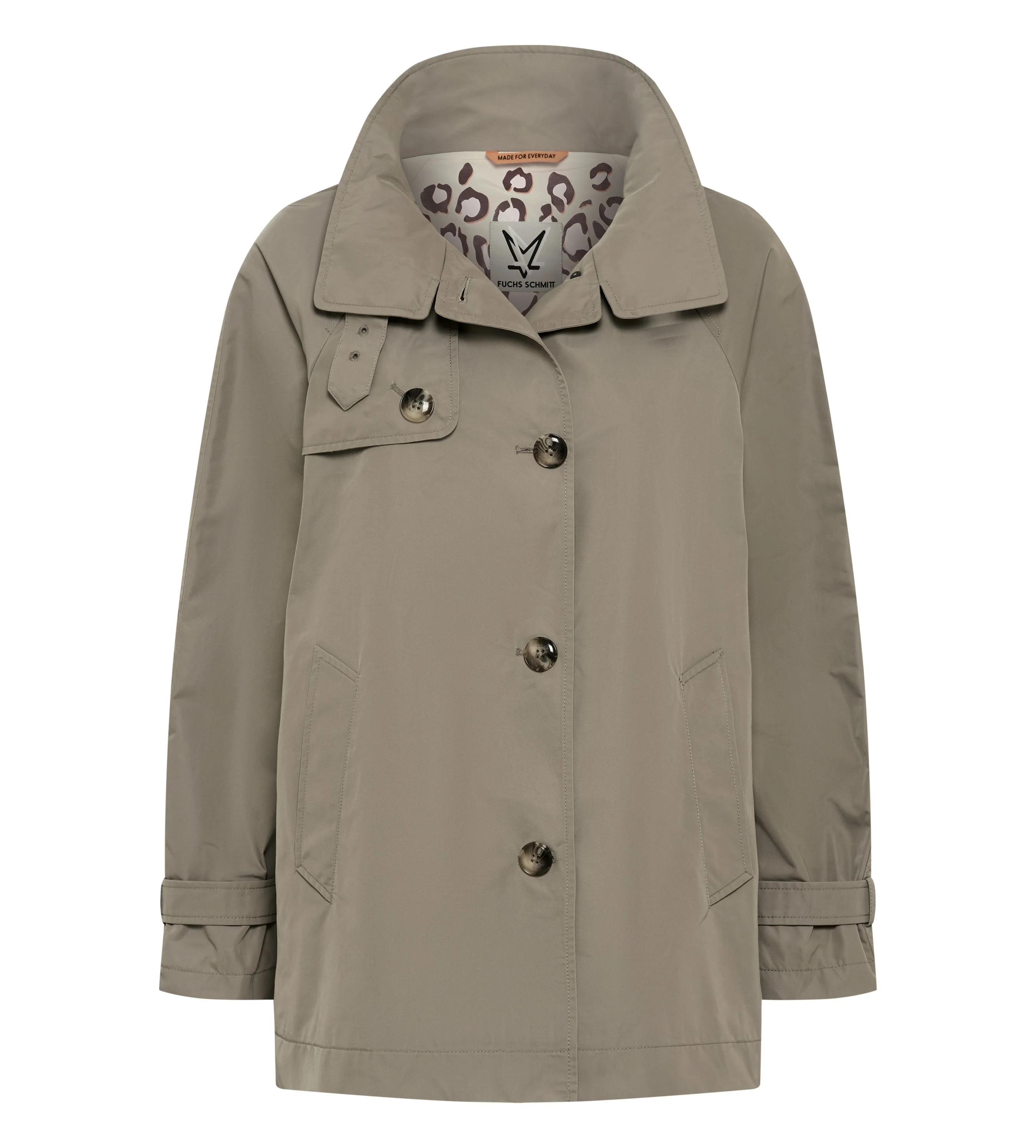 Windbreaker mit Stehkragen